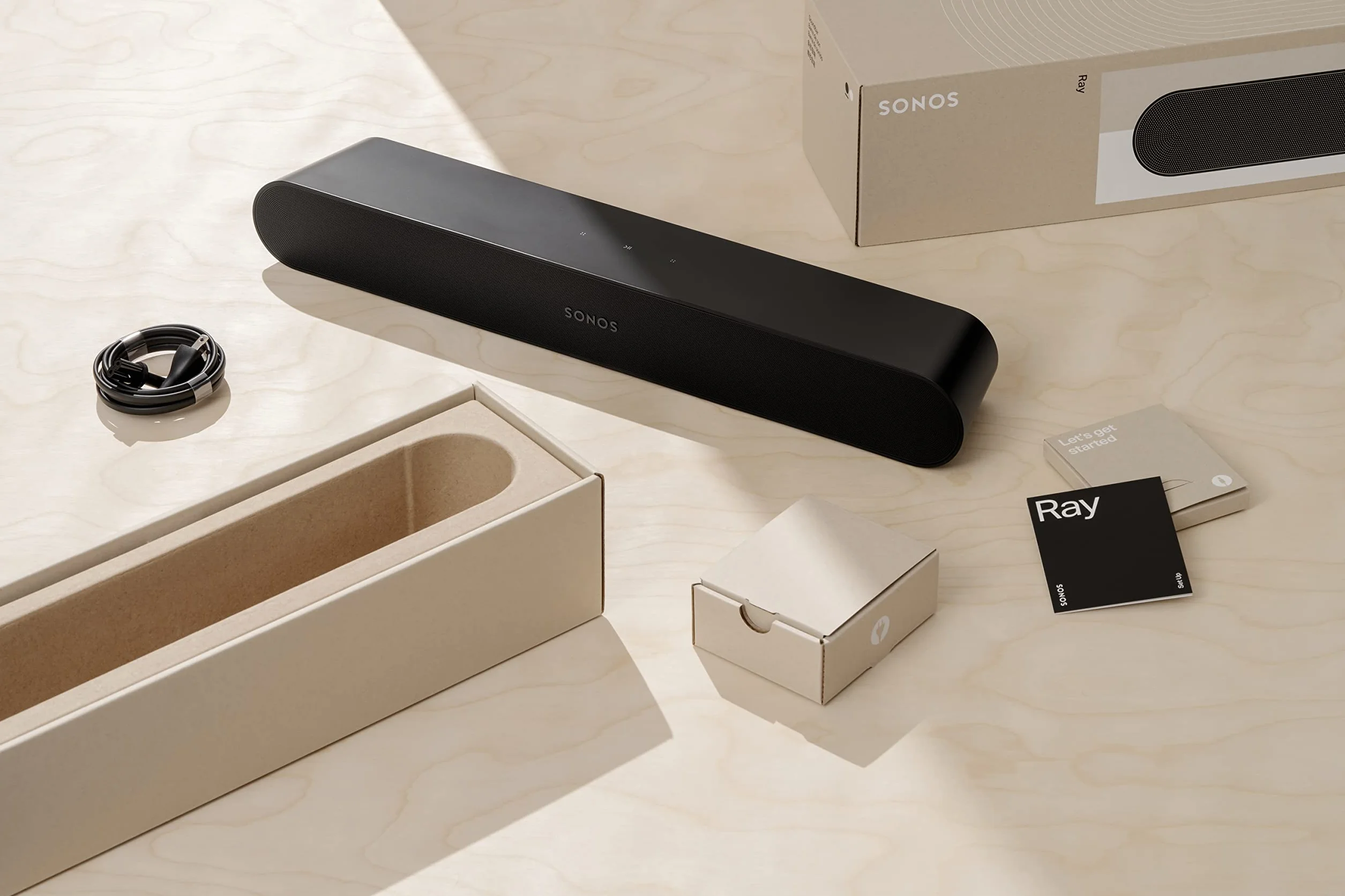 Sonos Ray Soundbar Compatta per TV e Musica Nero