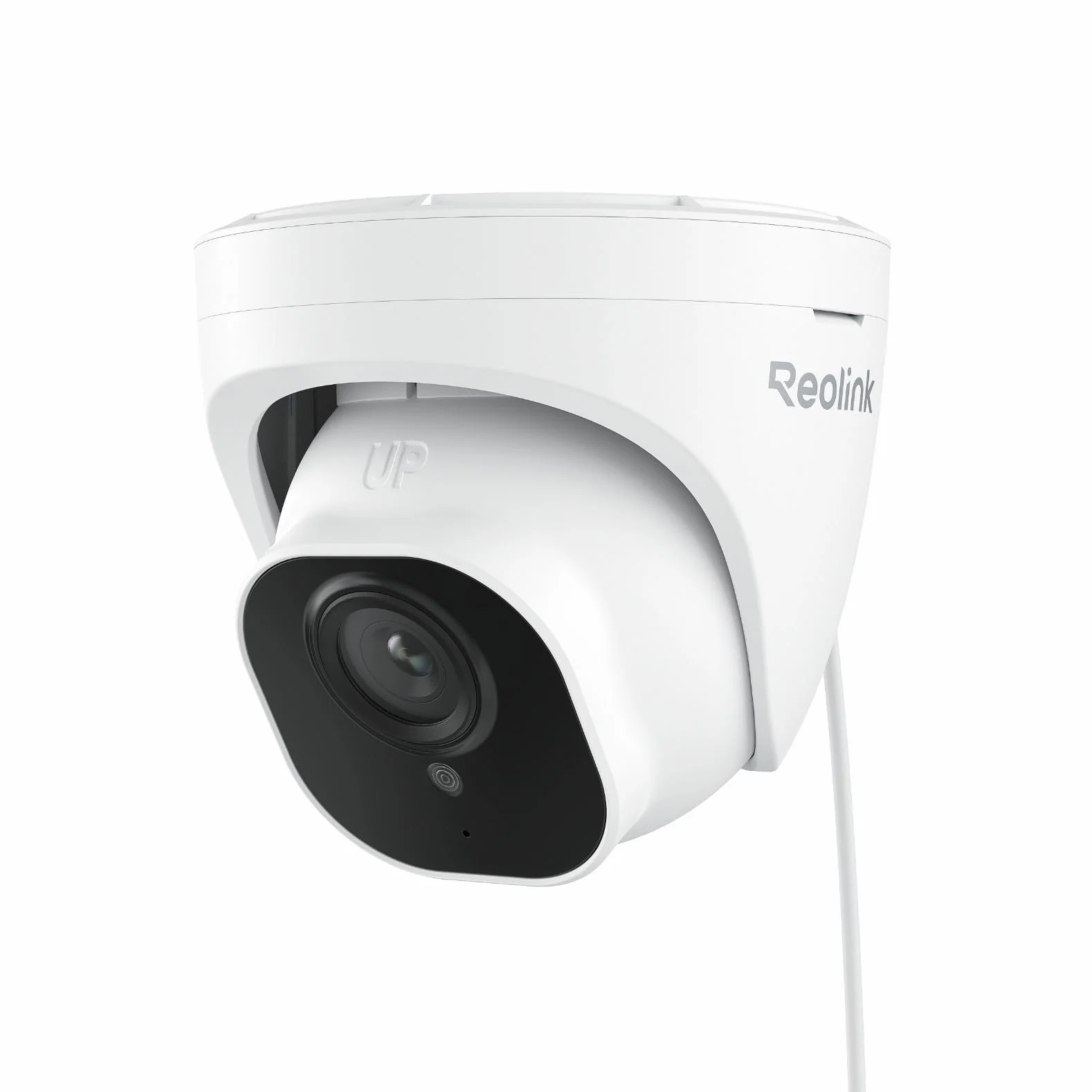 Reolink 5MP Telecamera Esterno PoE, Rilevamento di Uomo/Veicolo/Animale, Visione Notturna IR 30 metri, Videocamera Sorveglianza Esterno Impermeabile IP67, Audio, Slot per Scheda microSD, RLC-520A