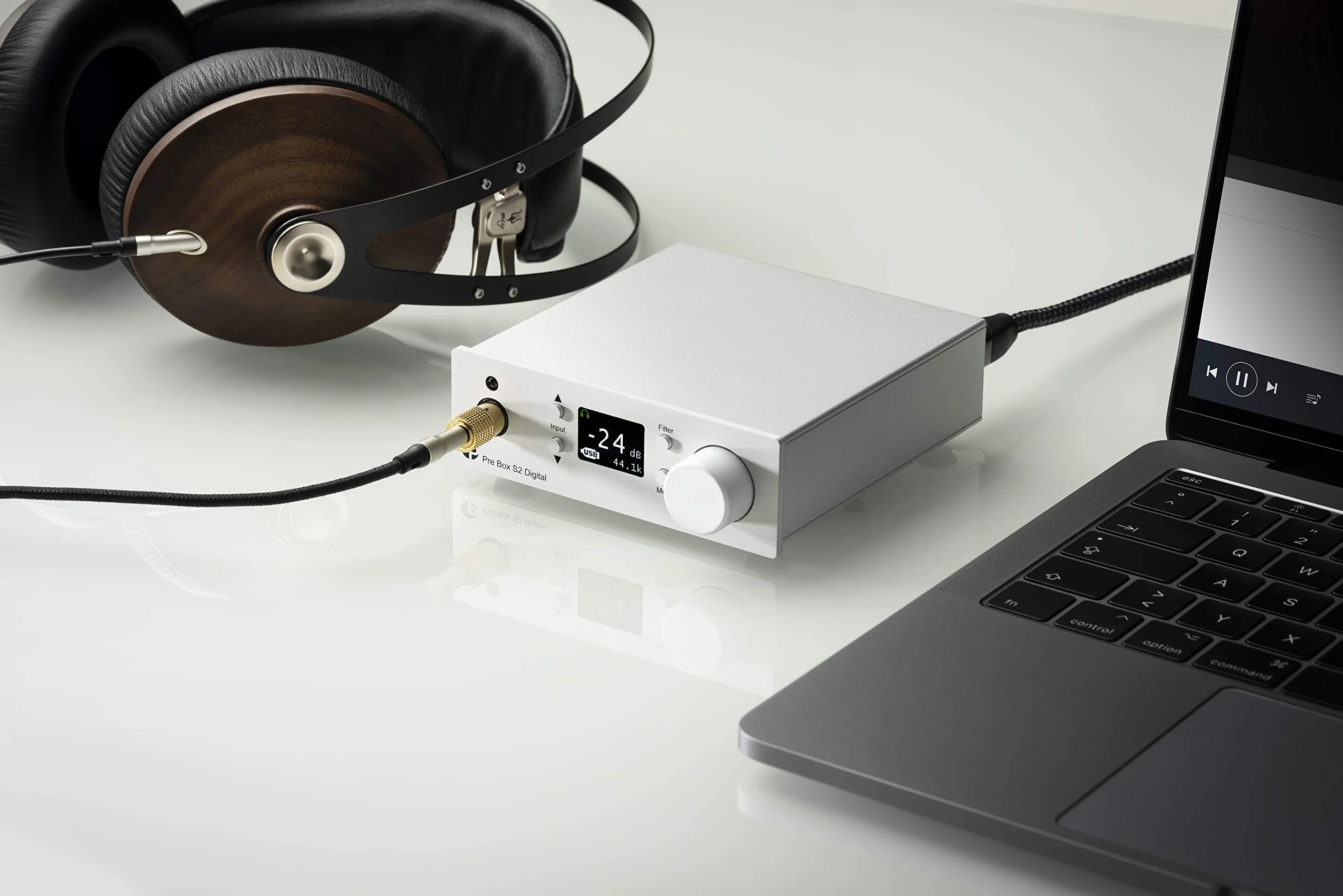 Pro-Ject Pre Box S2 Digital Preamplificatore Digitale Argento