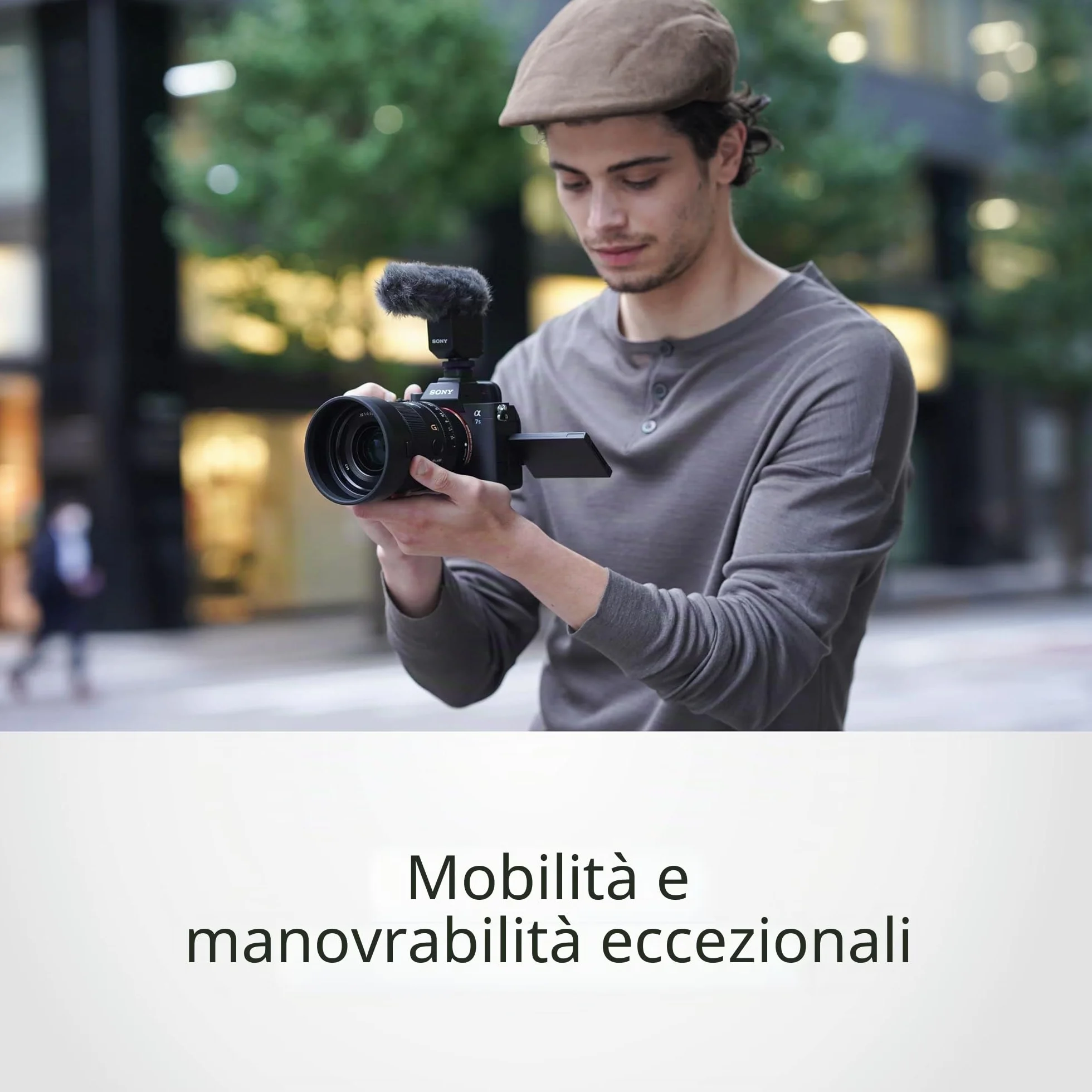 Sony SEL35F14GM Obiettivo 35 mm F1.4 G Master E-Mount full frame APS-C