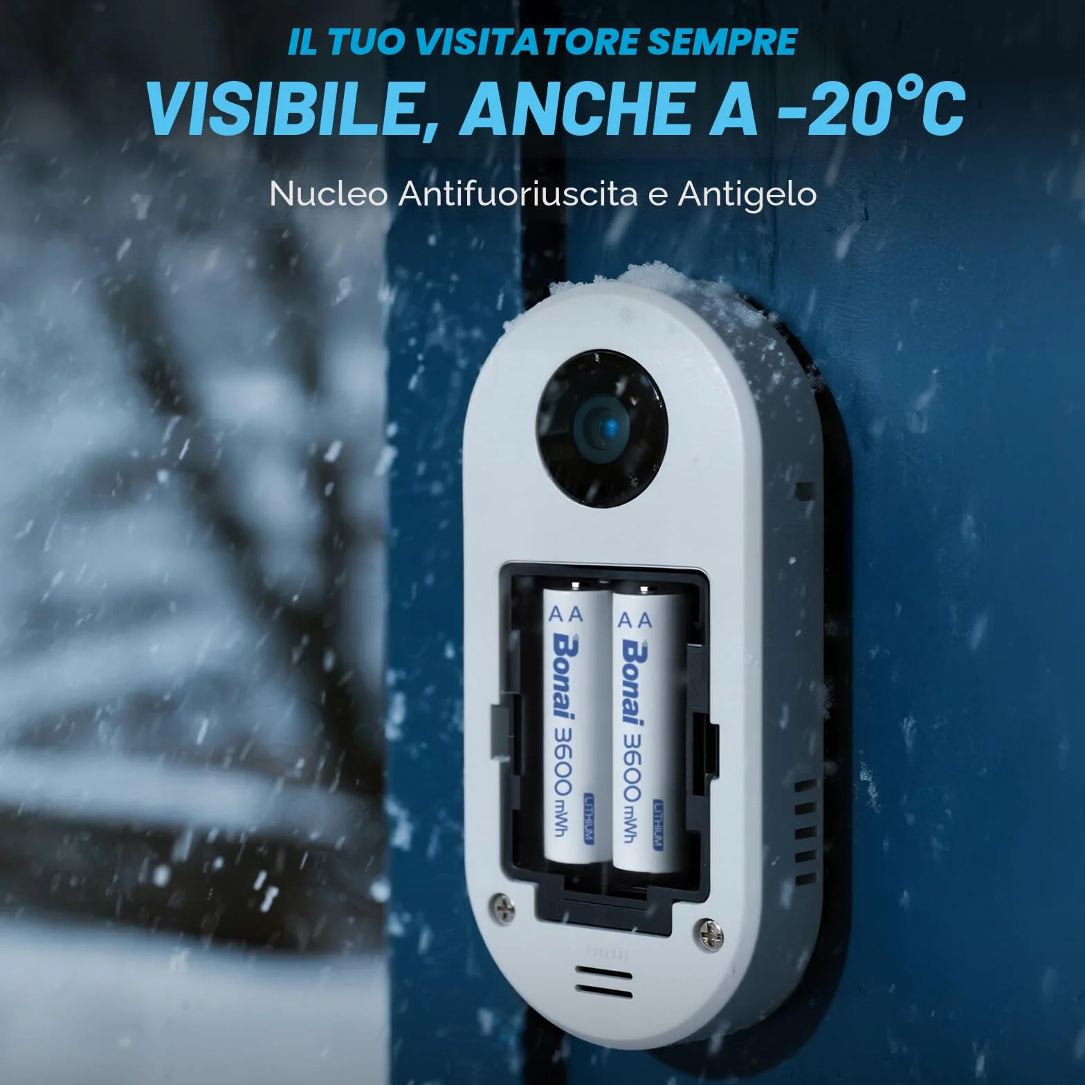 BONAI AA Lithium Batterie Ricaricabili 1,5V 3600mWh 8 Pezzi Pile Ricaricabile Al Litio AA con Caricabatterie Ricarica Rapida Type-c Adatto per Telecamere, Serrature Intelligenti, Torce Elettriche, ecc