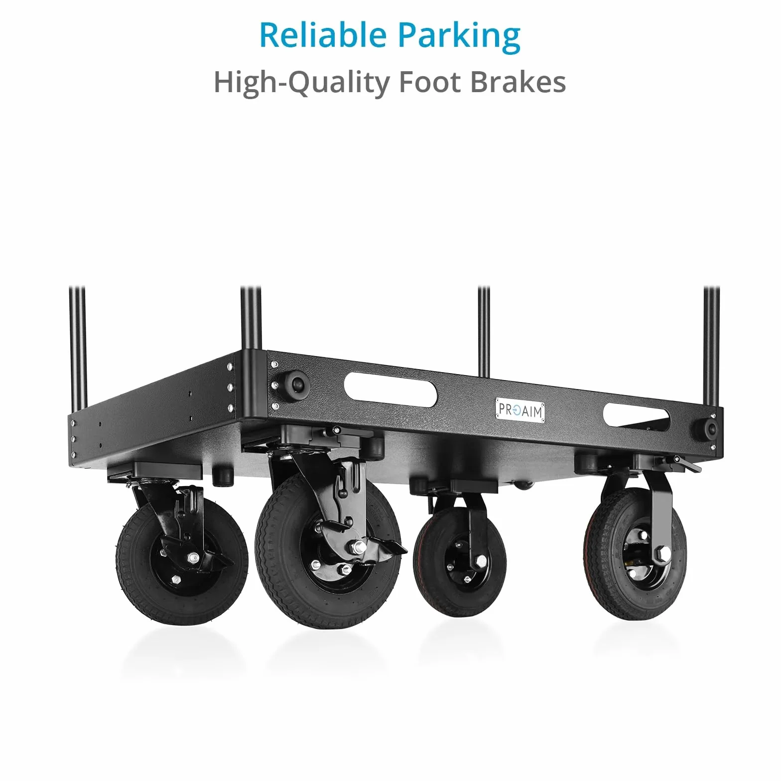 Carrello per videocamera Proaim bowado pro 36 pollici per produzione video per registi, videomaker e fotografi (CT-BWDO-PRO-36)