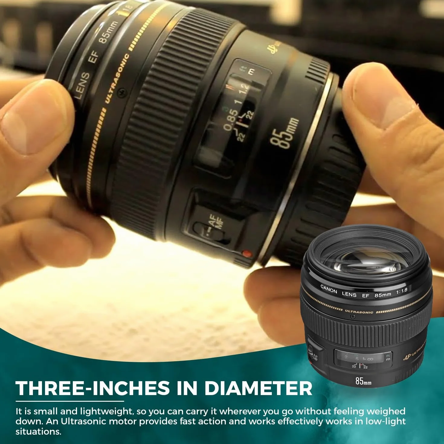 Canon EF 85mm f/1,8 USM Obiektyw