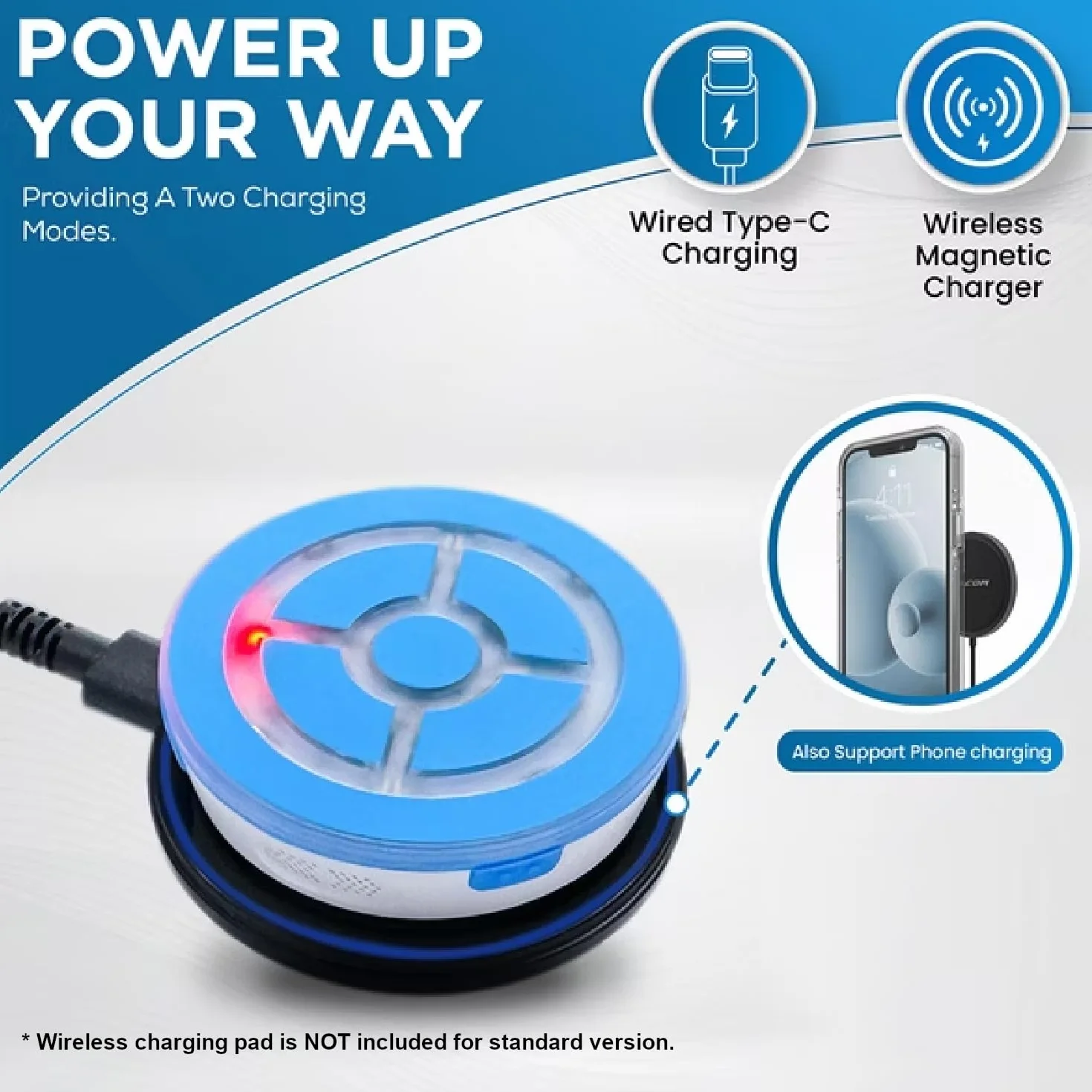 MEGACOM DuoMon 3 Auto Catcher Go, Versione Aggiornata per Cattura Automatica dei Pokmon,Supporta Due Account, Connessione Wireless 20m/65ft,Controllo tramite App,Notifica di Messaggi