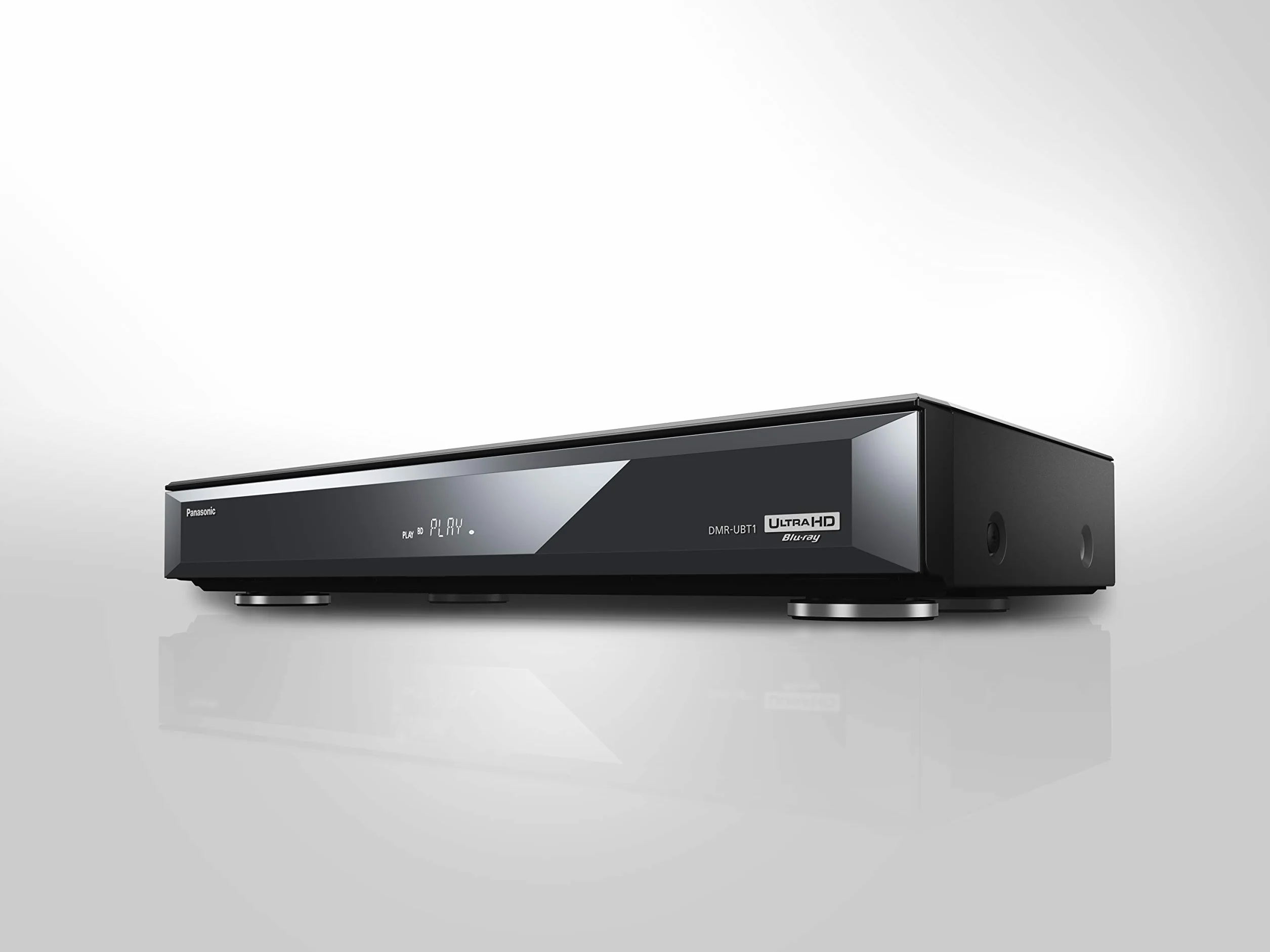 Panasonic DMR-UBT1EC-K Registratore/Lettore Blu-Ray Ultra HD 4K PRO HDR, Processore HCX, Doppio sintonizzatore, HDMI, Internet apps, Wireless Lan Built-In, Nero