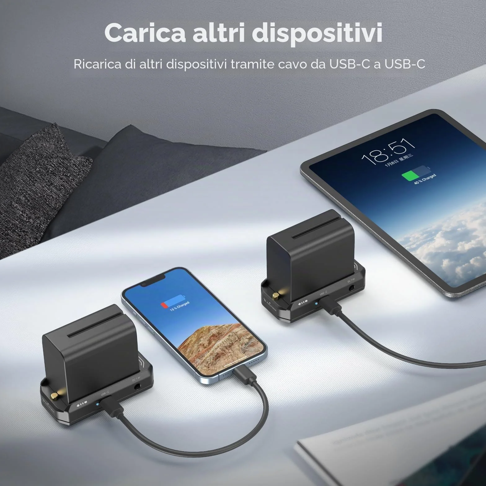 (Edizione Avanzata) SMALLRIG Piastra Adattatore Batteria NP-F (Lega di Alluminio), Professionale per BMPCC 4K e 6K e Altre Fotocamere Mirrorless - 3168B
