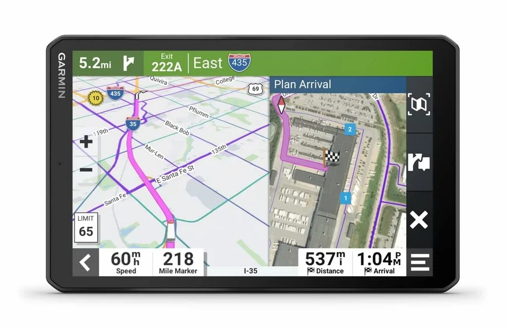Garmin dēzl LGV810 MT-D, Infotraffico DAB, Display da 8", Mappa Europa, Anteprima percorso, Navigazione in base a dimensioni, peso e carico trasportato