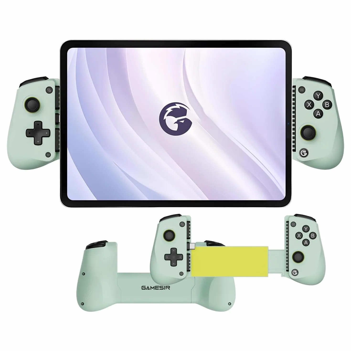 GameSir X5 Lite Type-C Mobile Gaming Controller for iPhone (USB-C), Android & HarmonyOS Phones,Lightweight Design, Hall Effect Sticks, Supports Radiator & Pass-Through Charging (Wasabi Cyan)