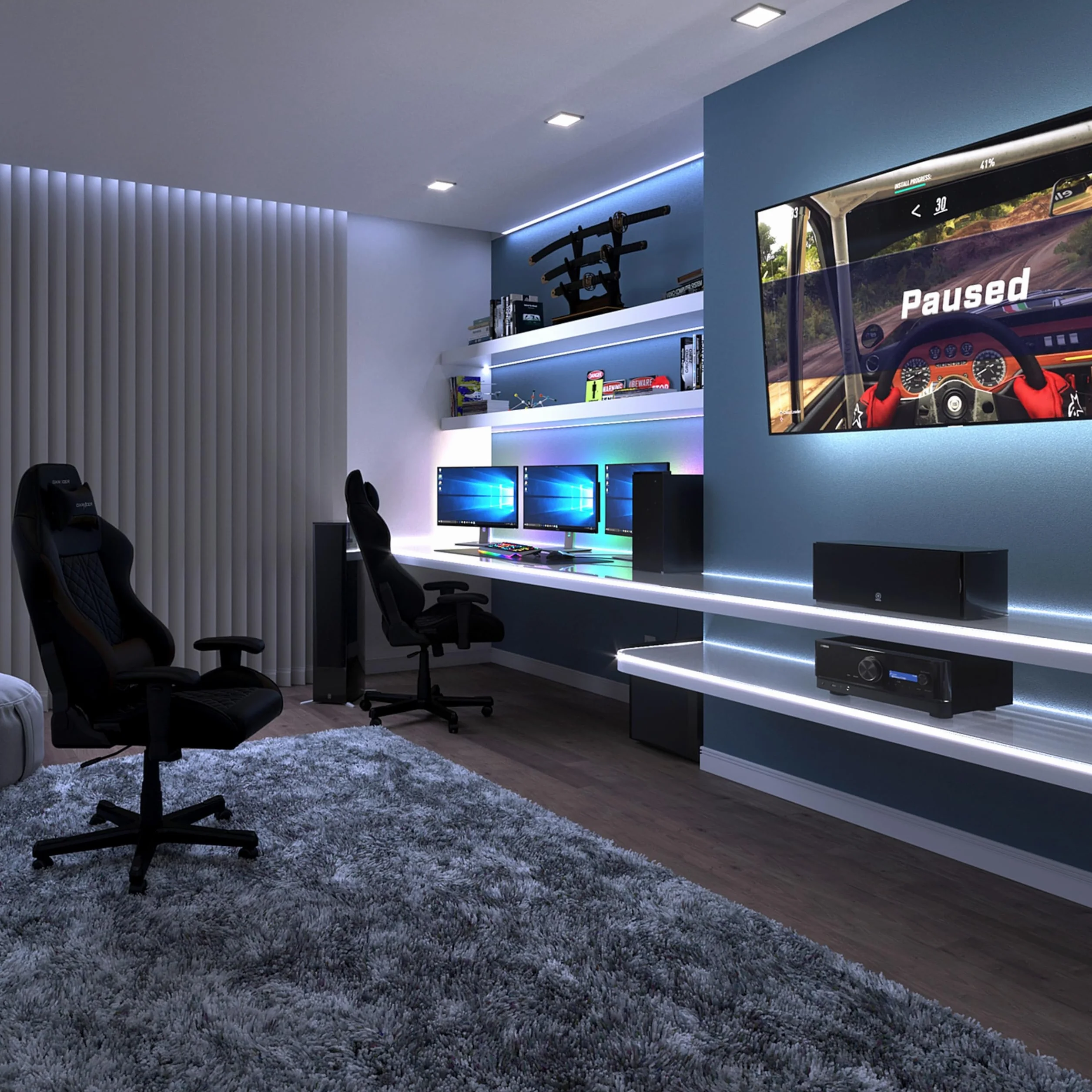 Yamaha RX-V6A Sintoamplificatore AV 7.2 Canali Dolby Atmos Gaming Controllo Vocale Nero