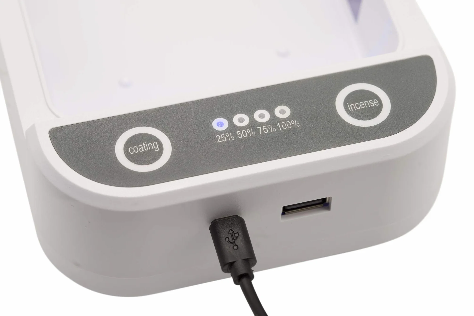 PROtastic Scatola disinfettante UV ultravioletta, perfetta per sterilizzare telefono/chiavi/portafogli/soldi ecc. - Alimentato da USB con timer automatico