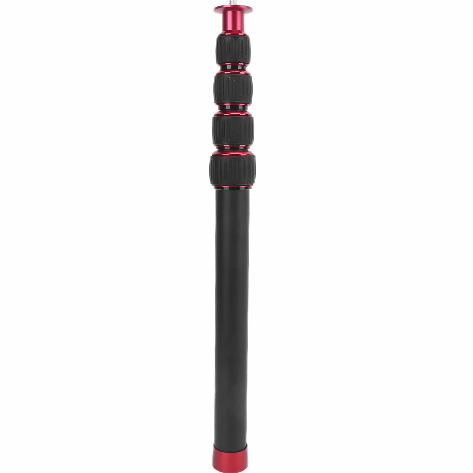 Asta di Prolunga per Monopiede per Fotocamera con 5 Tubi di Prolunga, Lega di Alluminio, Vite da 1/4 di Pollice, capacità di Carico di 5 Kg, per Treppiede, Monopiede, Estensione