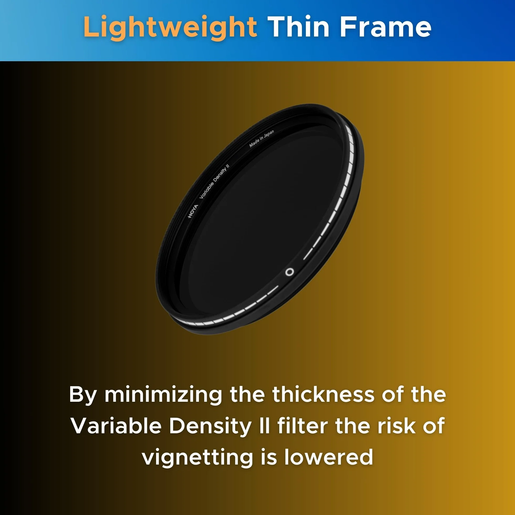 Hoya Variable Density II Filter ø77mm
