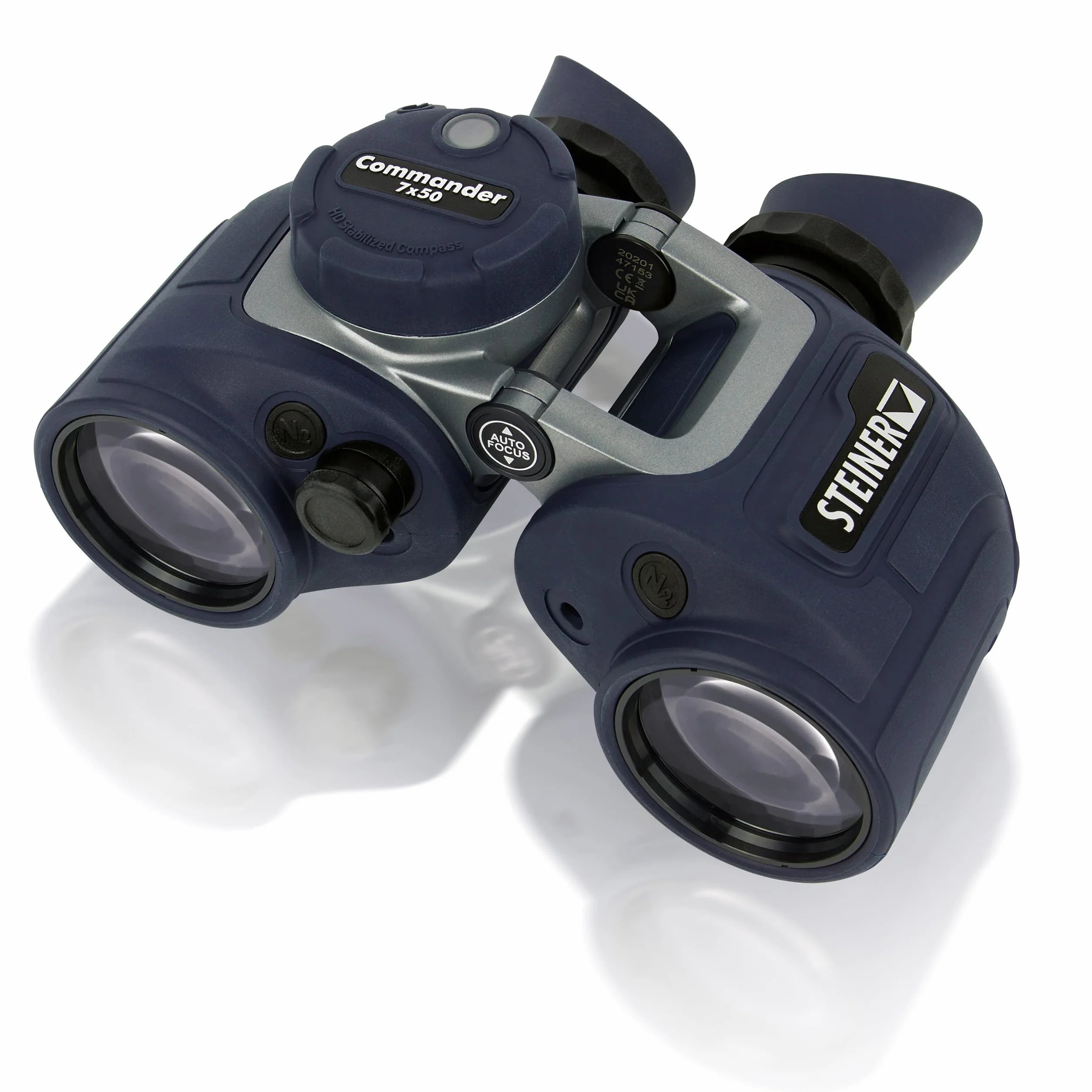 STEINER Binocolo marino Commander 7x50c (NUOVO) - Migliore bussola, qualità tedesca, immagini cristalline, 30 anni di garanzia, il nuovo leader su tutti gli oceani