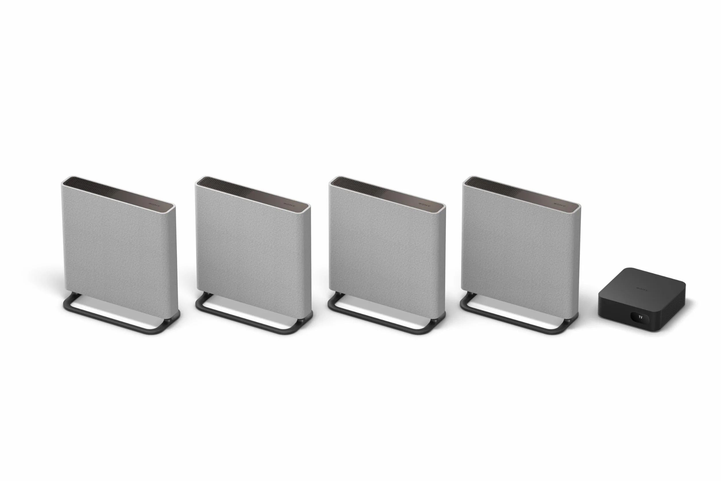 Sony BRAVIA Theatre Quad – Dolby Atmos®, Home Theatre 4 Speaker System per TV, DTS:X, Wi-Fi®, Bluetooth®, 360 Spatial Sound Mapping, Hi Res Audio, grigio, HT-A9M2