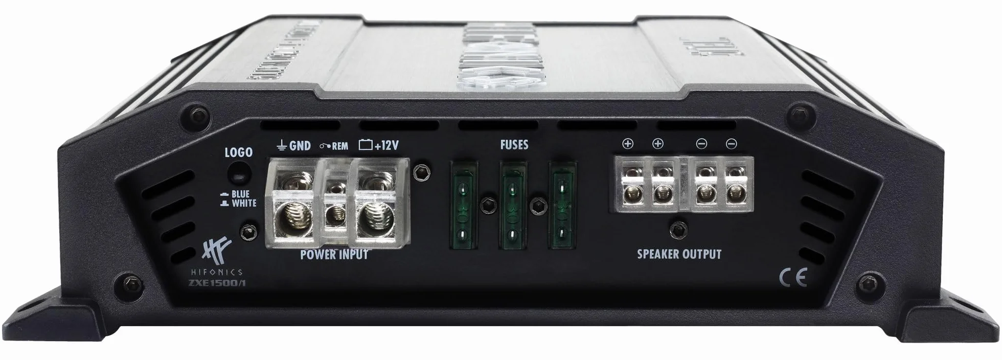 Hifonics ZXE1500/1 | 750 Watt RMS Mono Digital Amplificatore Monoblock 12 V Amplificatore Auto Bass Subwoofer Telecomando