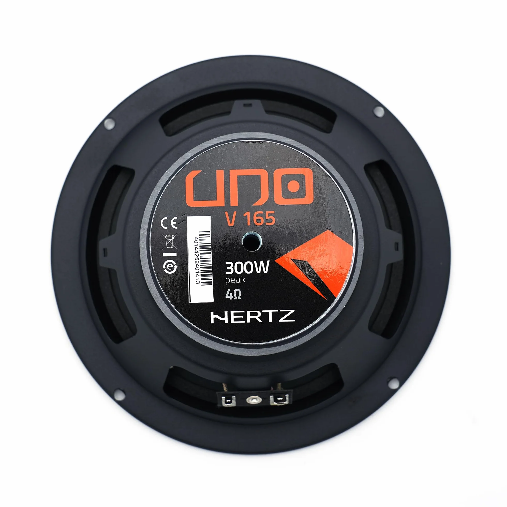 Hertz K 165 – Kit Altoparlanti 2 Vie Serie Uno con Woofer da 165 mm, Tweeter da 24 mm e Crossover Integrato, 300W Peak, 4 Ohm