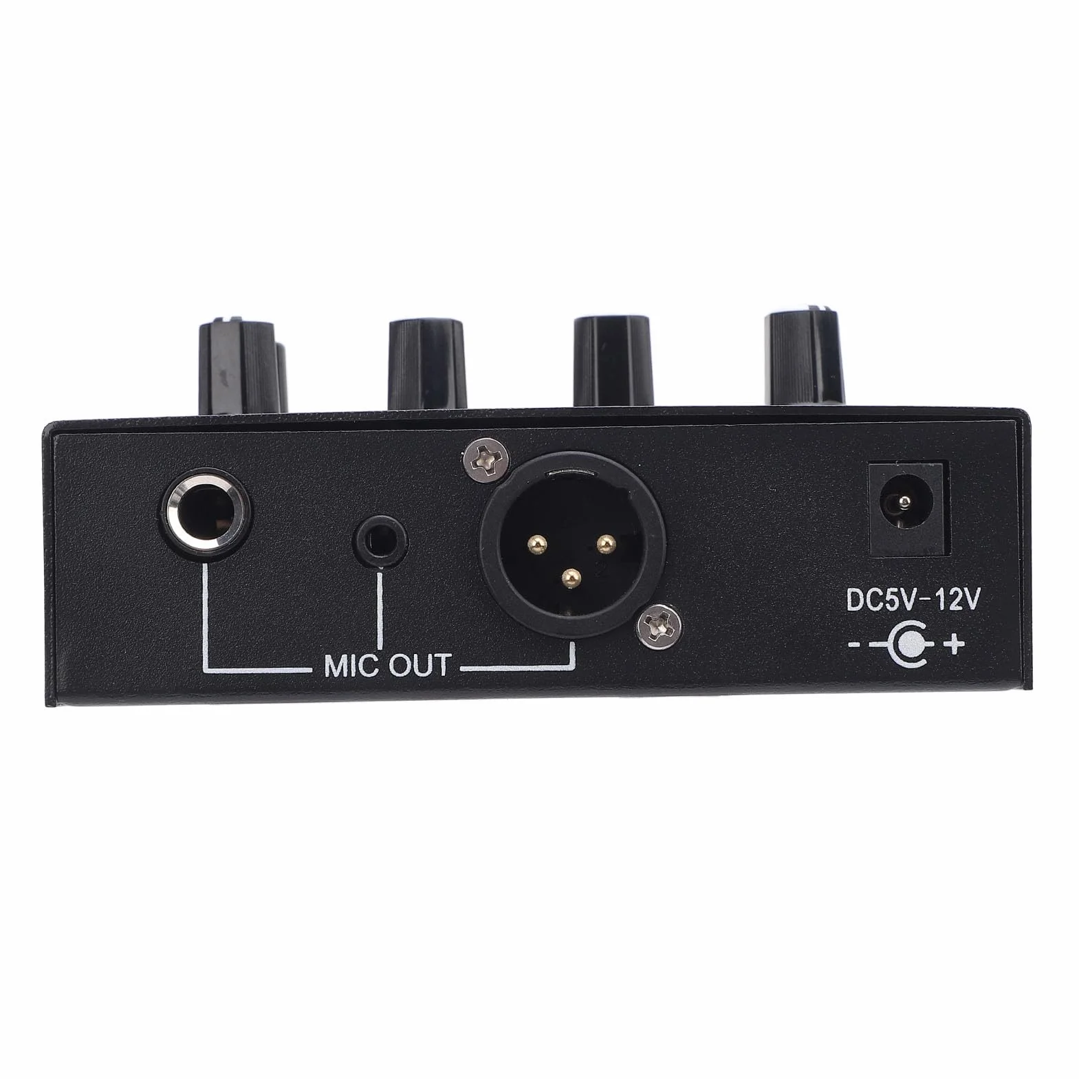Preamplificatore Microfono XLR Ad Alto Guadagno, Mic Booster Dinamico e Condensatore per Registrazione Studio Streaming