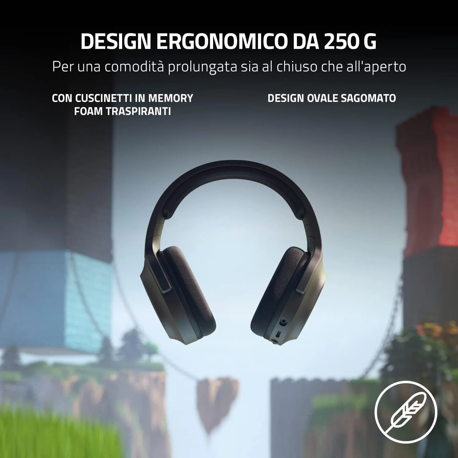 Razer Barracuda X (2022) - Cuffia Wireless Multipiattaperma per Giochi e Dispositivi Mobili (SmartSwitch Dual Wireless, 250 g di Design Ergonomico, TriForce 40 mm, Microfono Cardioide) Nero