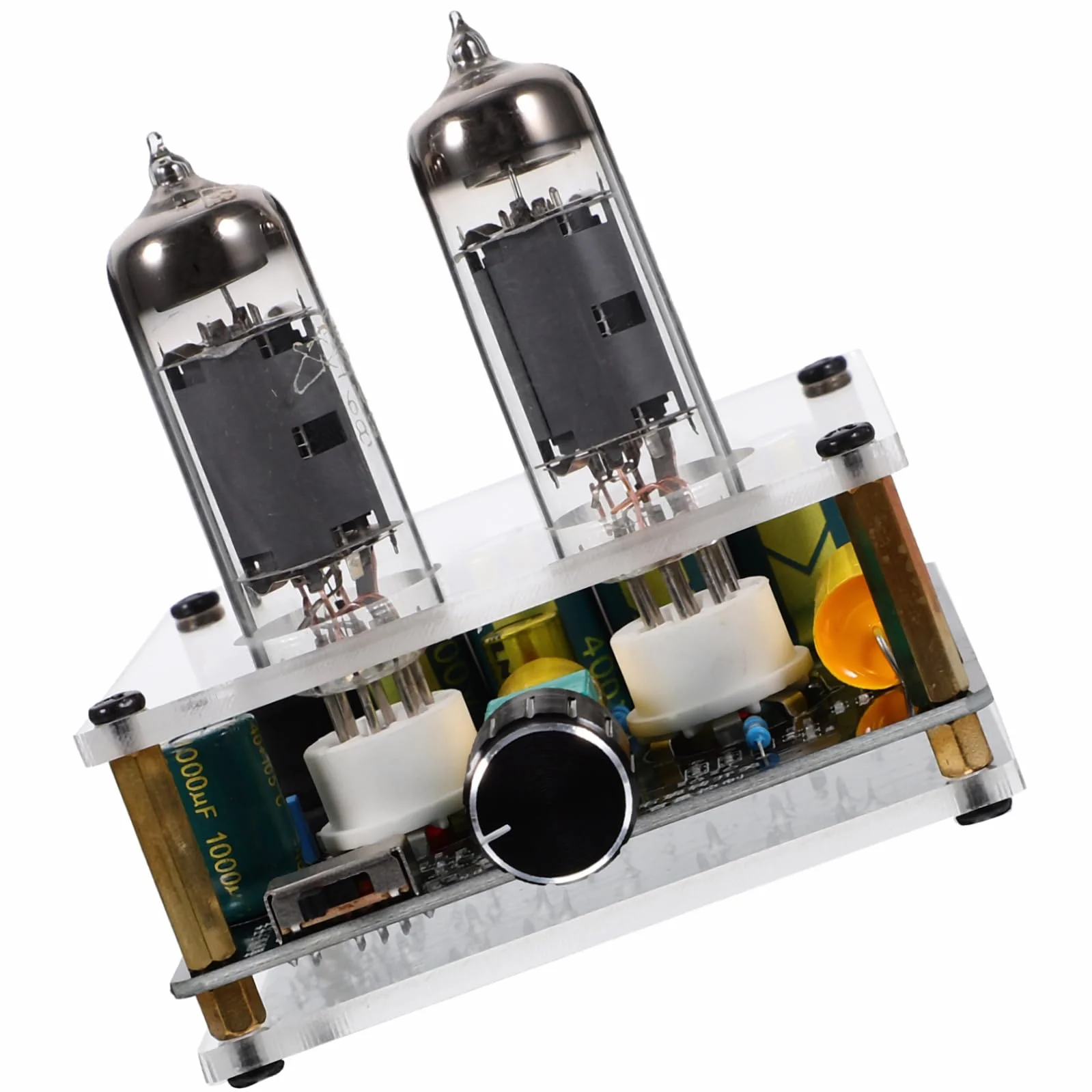 SECFOU Preamplificatore Valvolare per Giradischi, Home Theater Fai da Te