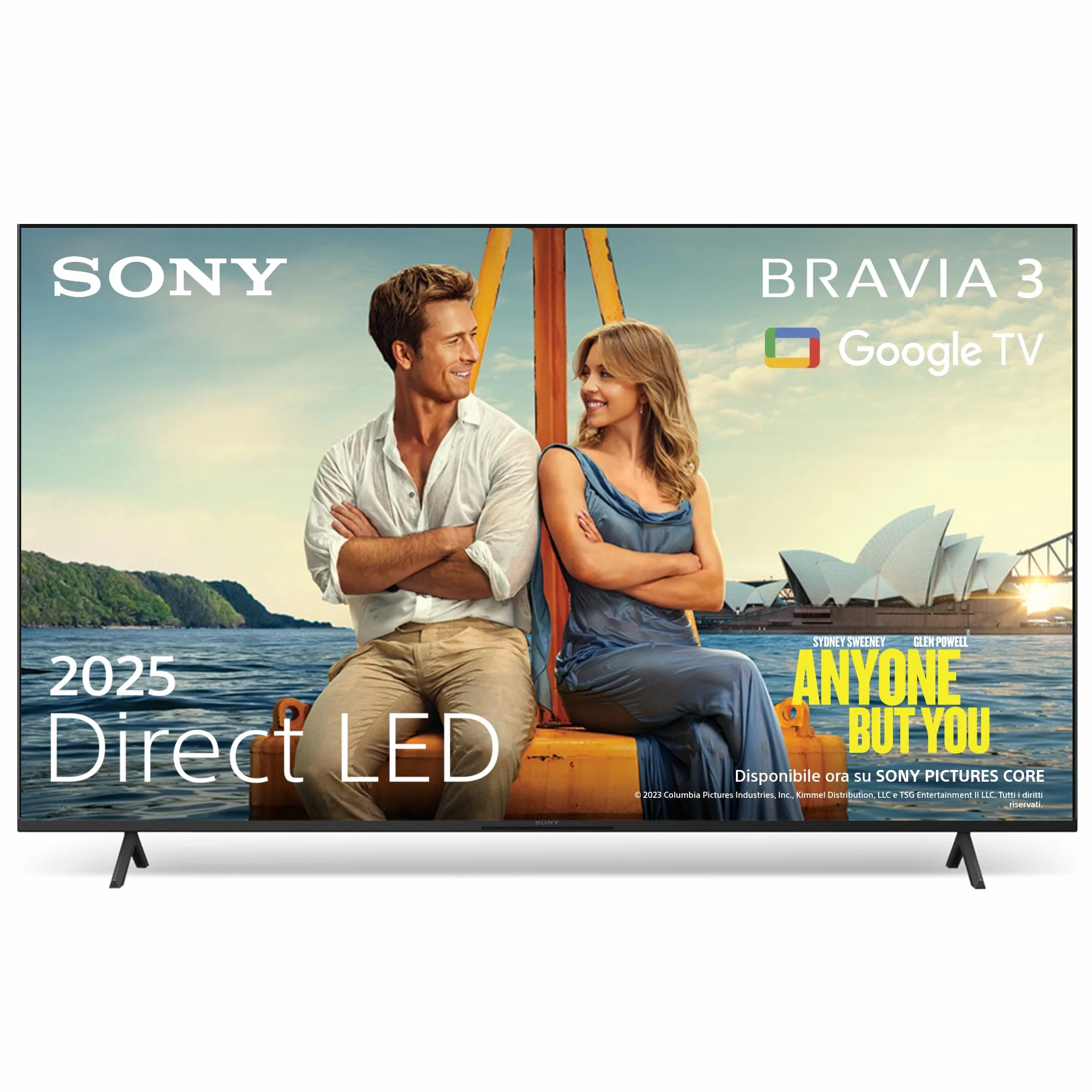 Sony BRAVIA 3 43 cali Direct LED Google TV Dolby Vision Atmos IMAX Enhanced 2025