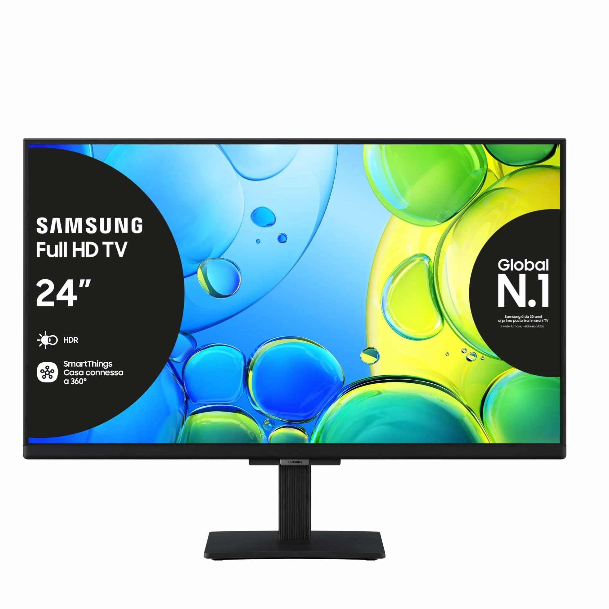 Samsung Smart TV 24'' UE24F6000FUXZT Full HD HDR Hyper Real Processor OTS Lite Adaptive Sound 2025