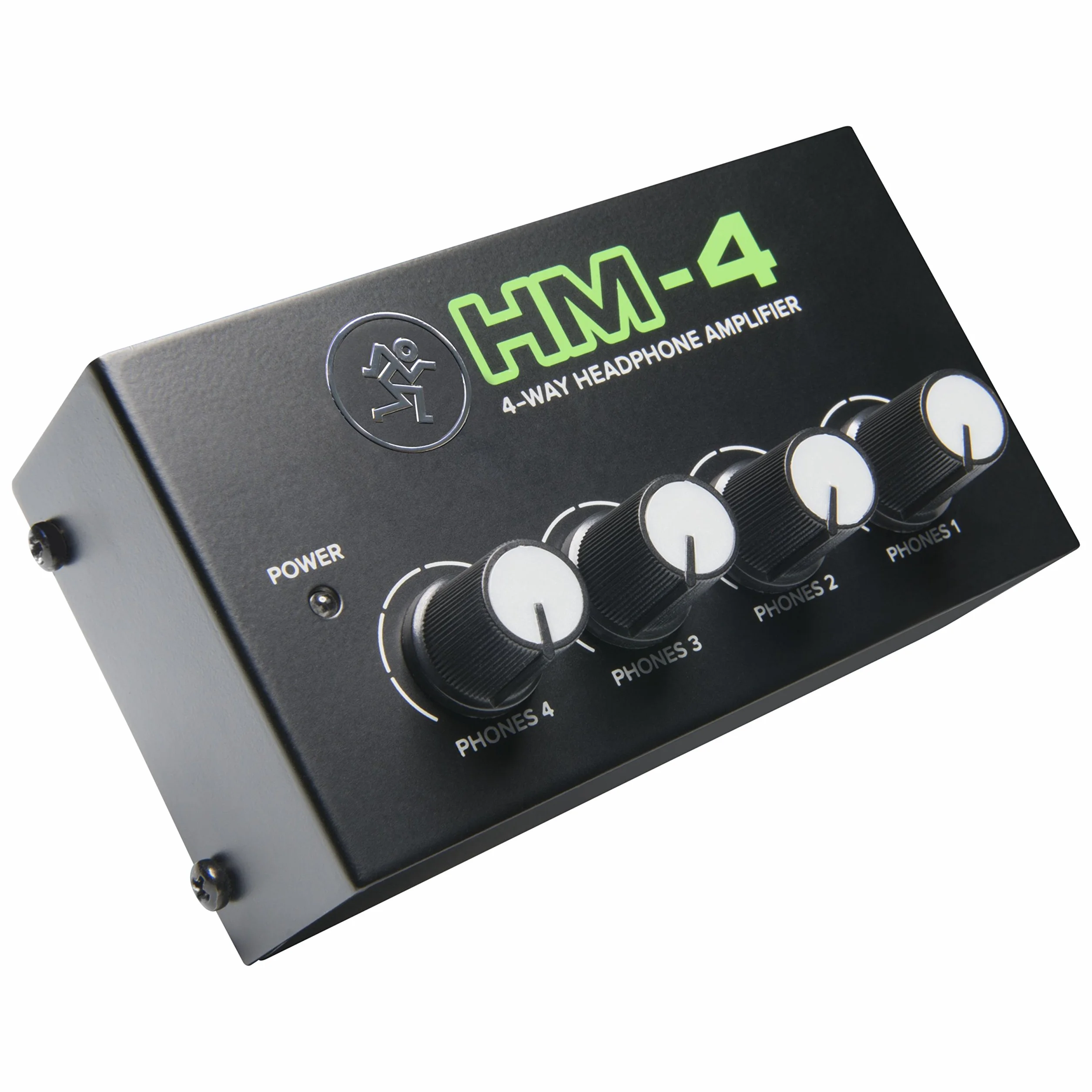 MACKIE Hm-4 Amplificatore per Cuffie a 4 Canali con Ingresso Stereo e Controllo di Livello Individuale