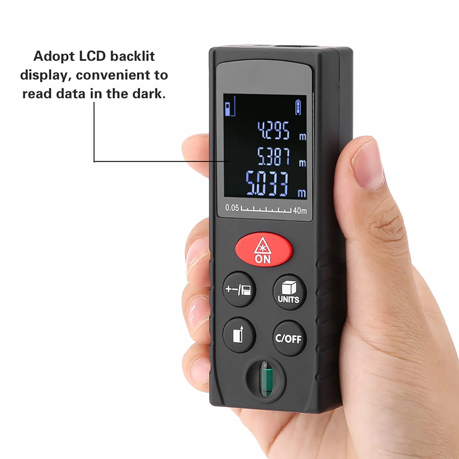 KXL-D Telemetro Laser Digitale, Misuratore di Distanza Laser Digitale, Distance Meter