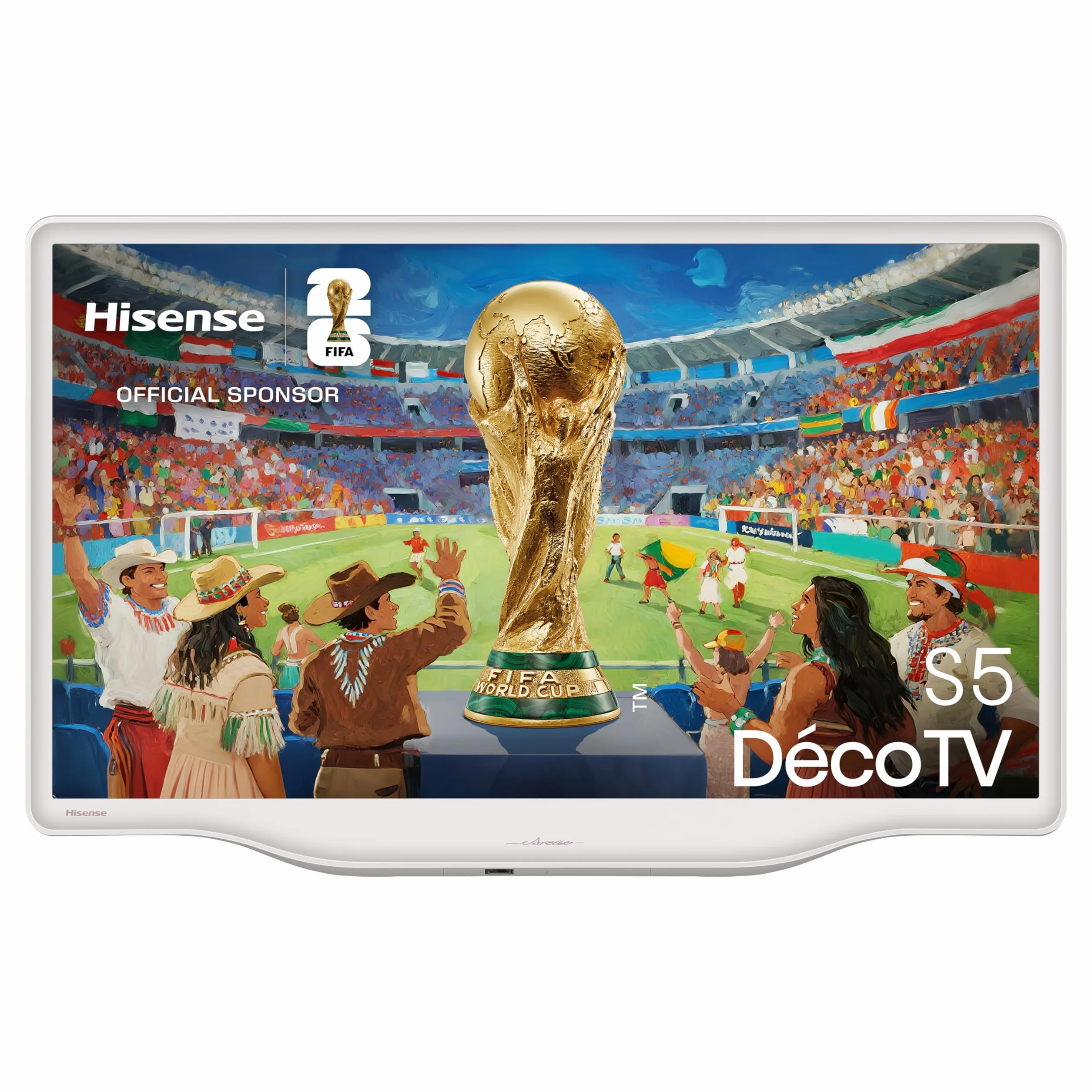 Hisense Smart TV QLED 32" Full HD 32S5Q 60Hz Dolby Atmos HDR10 VIDAA OS WiFi Game Mode AirPlay2 Works with Alexa