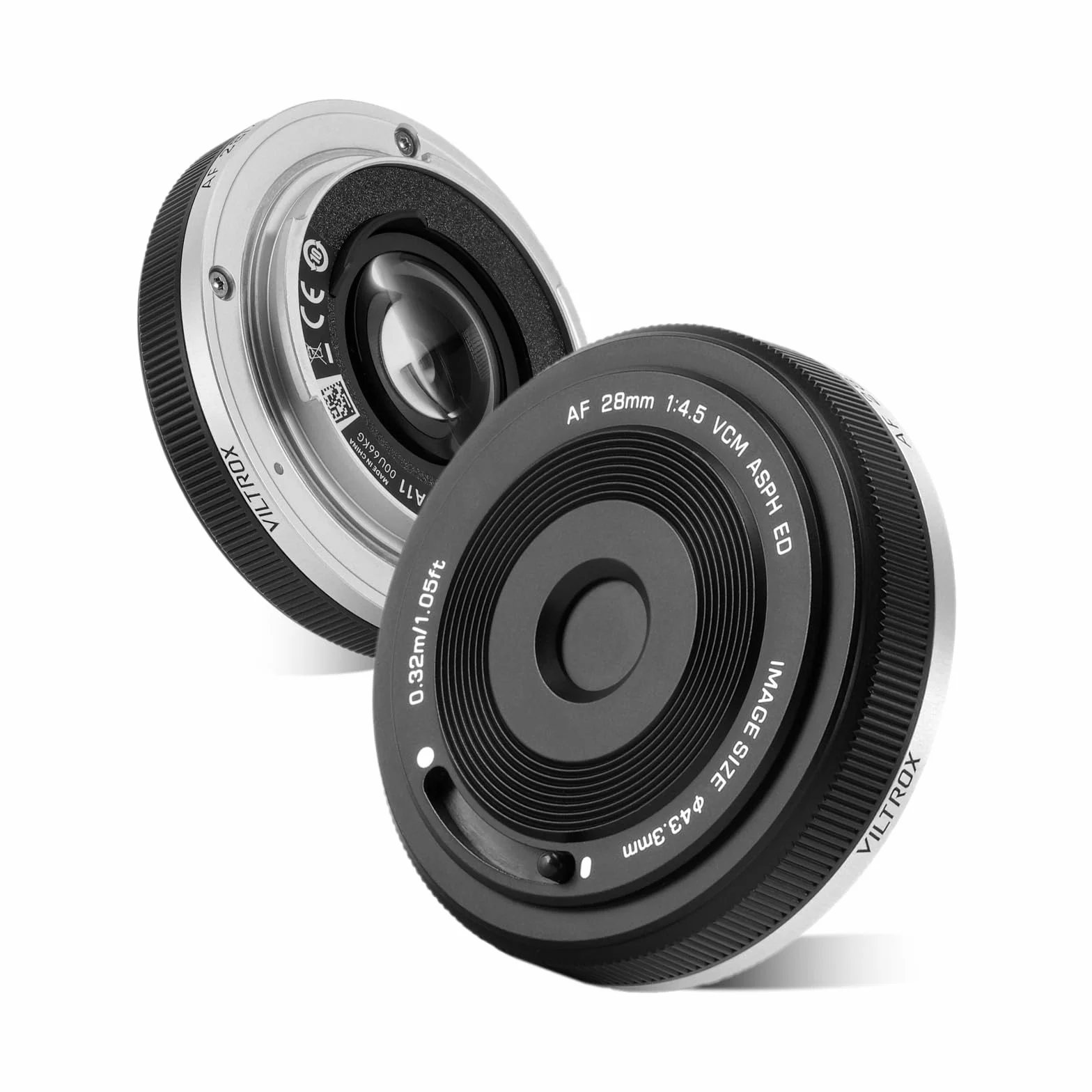 VILTROX 28mm F4.5 Full Frame Autofocus Pancake Lens for Sony E Mount Nero