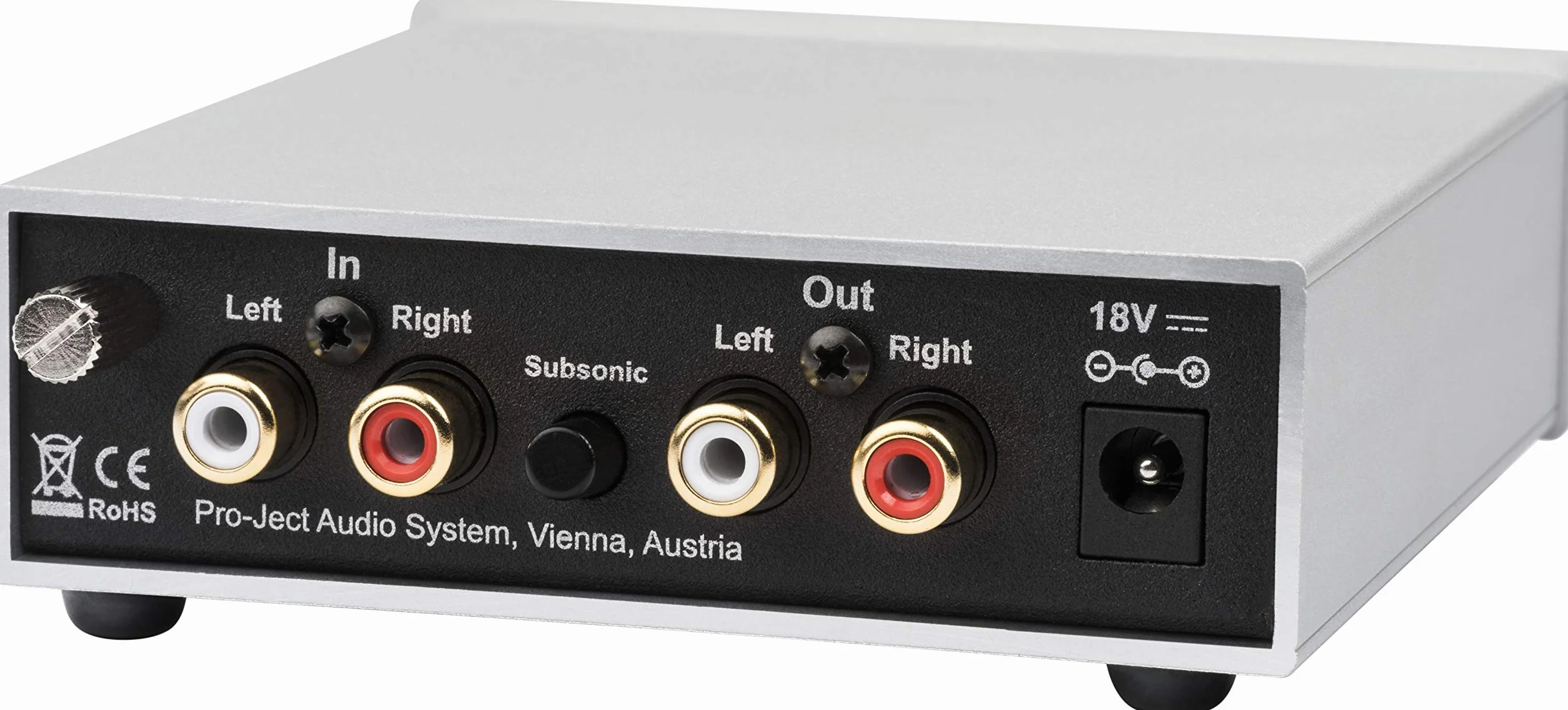 Pro-Ject Phono Box S2 Stadio Phono, Nero