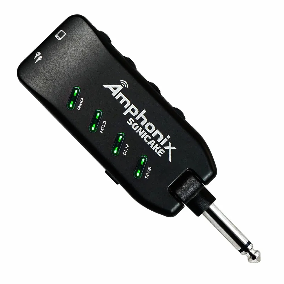 SONICAKE Mini Amplificatore Headphone Amp Bluetooth Multi-Effetti Plug-In USB Ricaricabile Portatile
