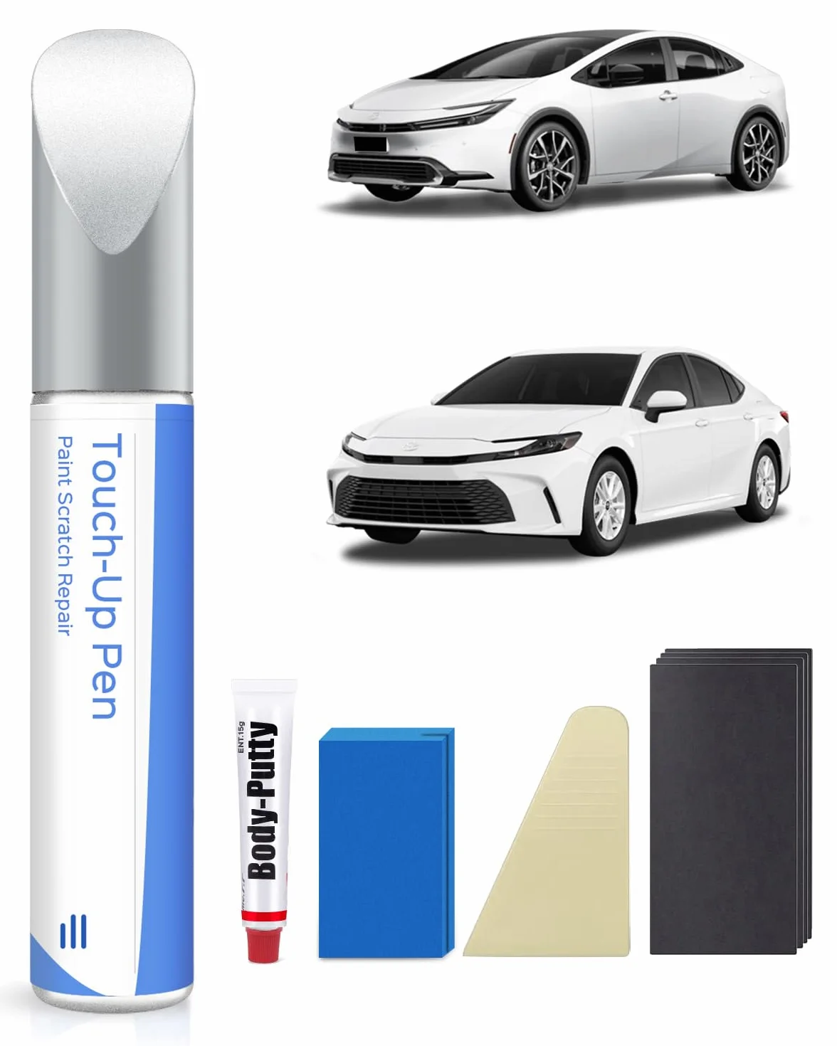 Kit di vernice per ritocchi Toyota 040 Super White/Ice Cap