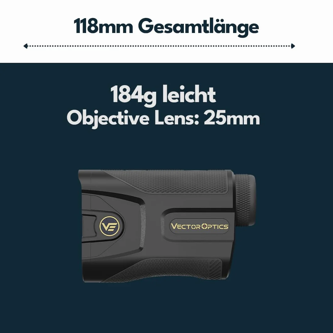 Vector Optics SCRF-S24 Paragon 7x25 GenIII Digital Balistic BDC telemetro