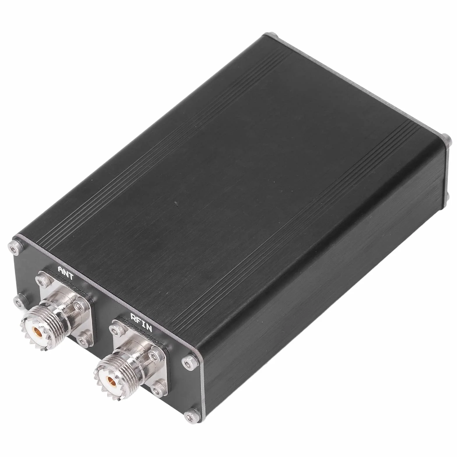 KIMISS Sintonizzatore Antenna Automatico Mini 1.8~55MHz con Display 0.96IN e Custodia, Perfetto per Radioamatatori e Appassionati di Elettronica