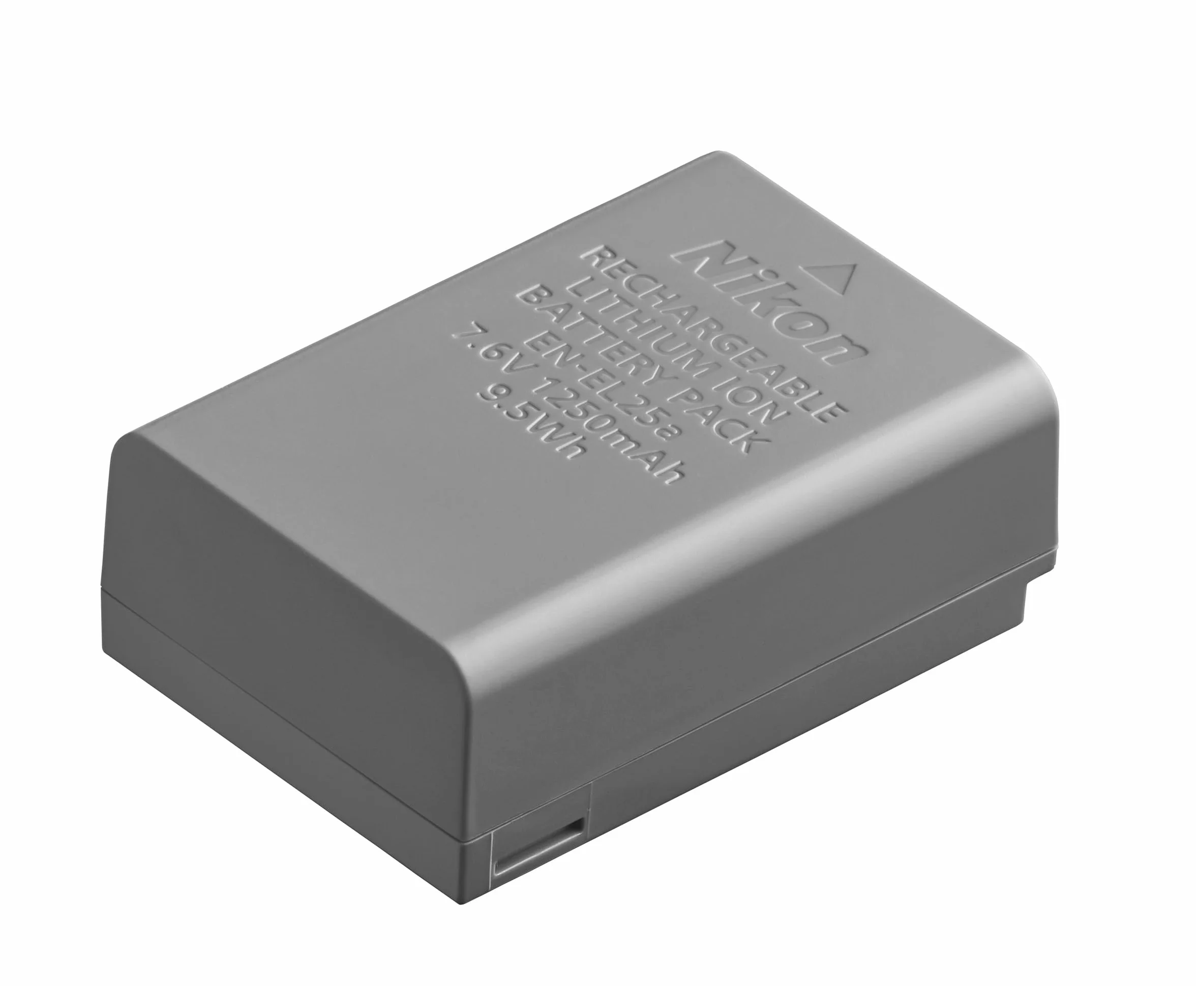 Nikon EN-EL25a Batteria Ricaricabile Compatta agli Ioni di Litio, Elevata Capacità per uso Prolungato, Grigio