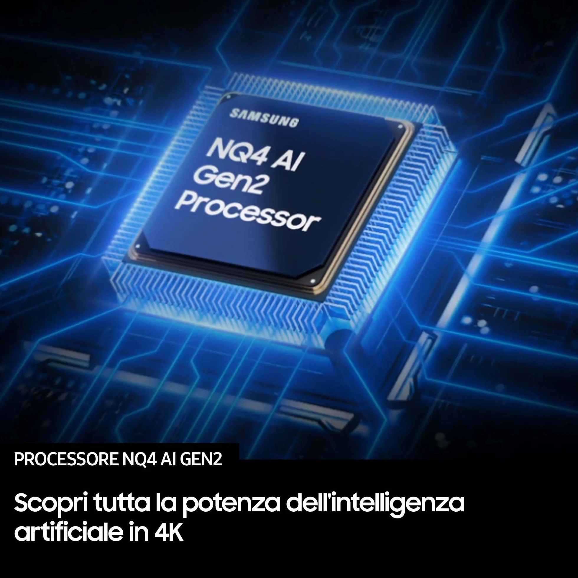 Samsung Neo QLED 4K Vision AI Smart TV 55'' QE55QN85FAUXZT NQ4 AI Gen2 Processor 4K AI Upscaling Dolby Atmos OTS Lite 2025