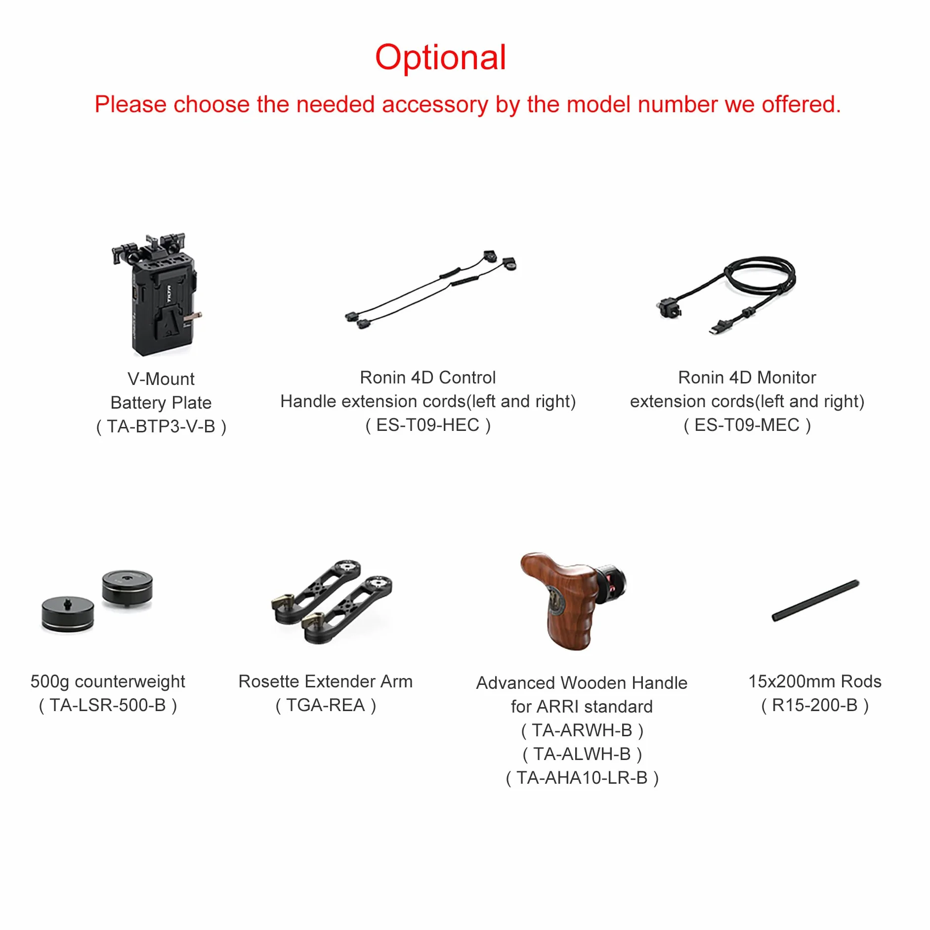 TILTA TA-LSR-B-2 Lightweight Shoulder Rig Rosette Handgrip Dual Baseplate per Sony A1 A7S III A7M4 FX3 R5 R5C GH6 Red Komodo