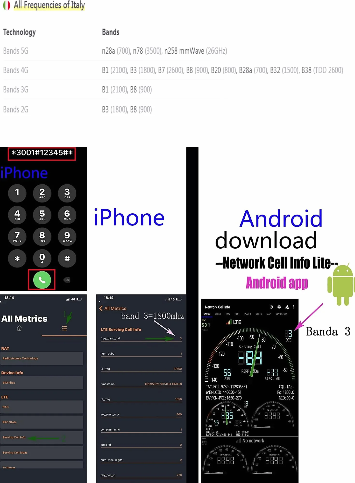 2G 3G 4G LTE GSM RipetitoreAmplificatori di segnale per cellulari (900/1800/2100mhz)