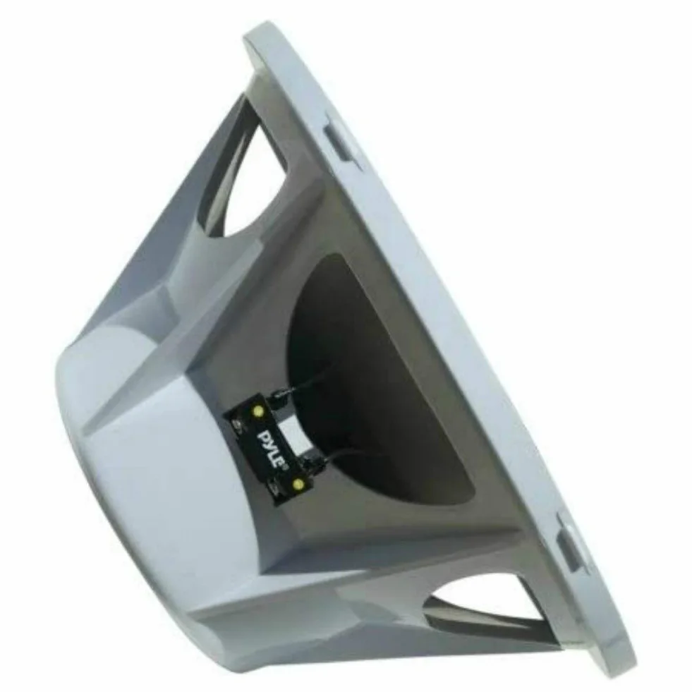 SUBWOOFER IMPERMEABILE WATER PROOF PYLE PLMRW12 12" 30,00 CM 300 MM BIANCO PER IMBARCAZIONI BARCA GOMMONE O PISCINA O LOCALI ALL'APERTO, SINGOLA BOBINA DA 4 OHM DA 300 WATT RMS E 600 WATT MAX
