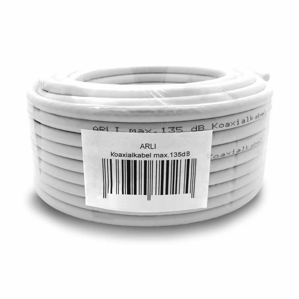 Impianto satellitare digitale da campeggio, 60 cm, specchio con ricevitore ARLI AH1 HD + Single LNB + cavo da 10 m