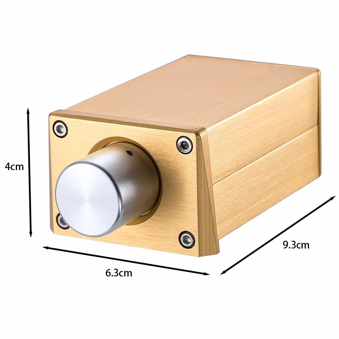 DollaTek Preamplificatore Vol HiFi Alta precisione Controllo Volume ALPS16 Oro