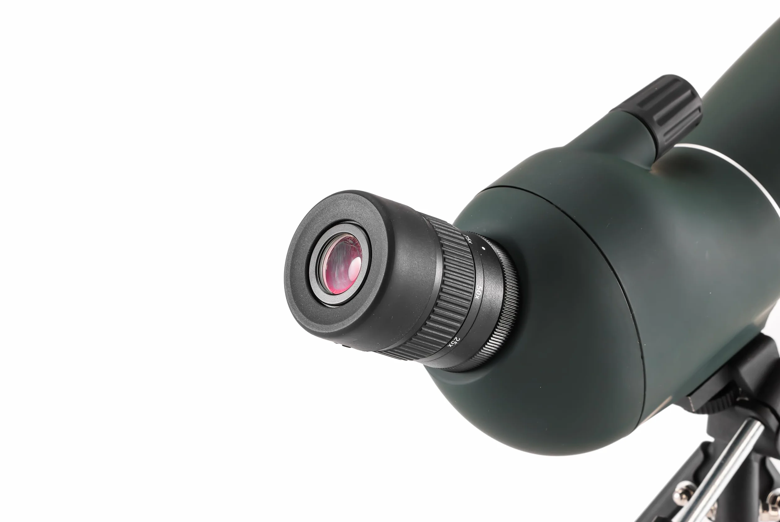 Cannocchiale con Treppiede, 25-75x70 Telescopio Spotting Scope, FMC Ottica Bak4 Prisma HD Cannocchiale con Smartphone Treppiedi con Smartphone Adapter per Tiro a Segno, Birdwatching