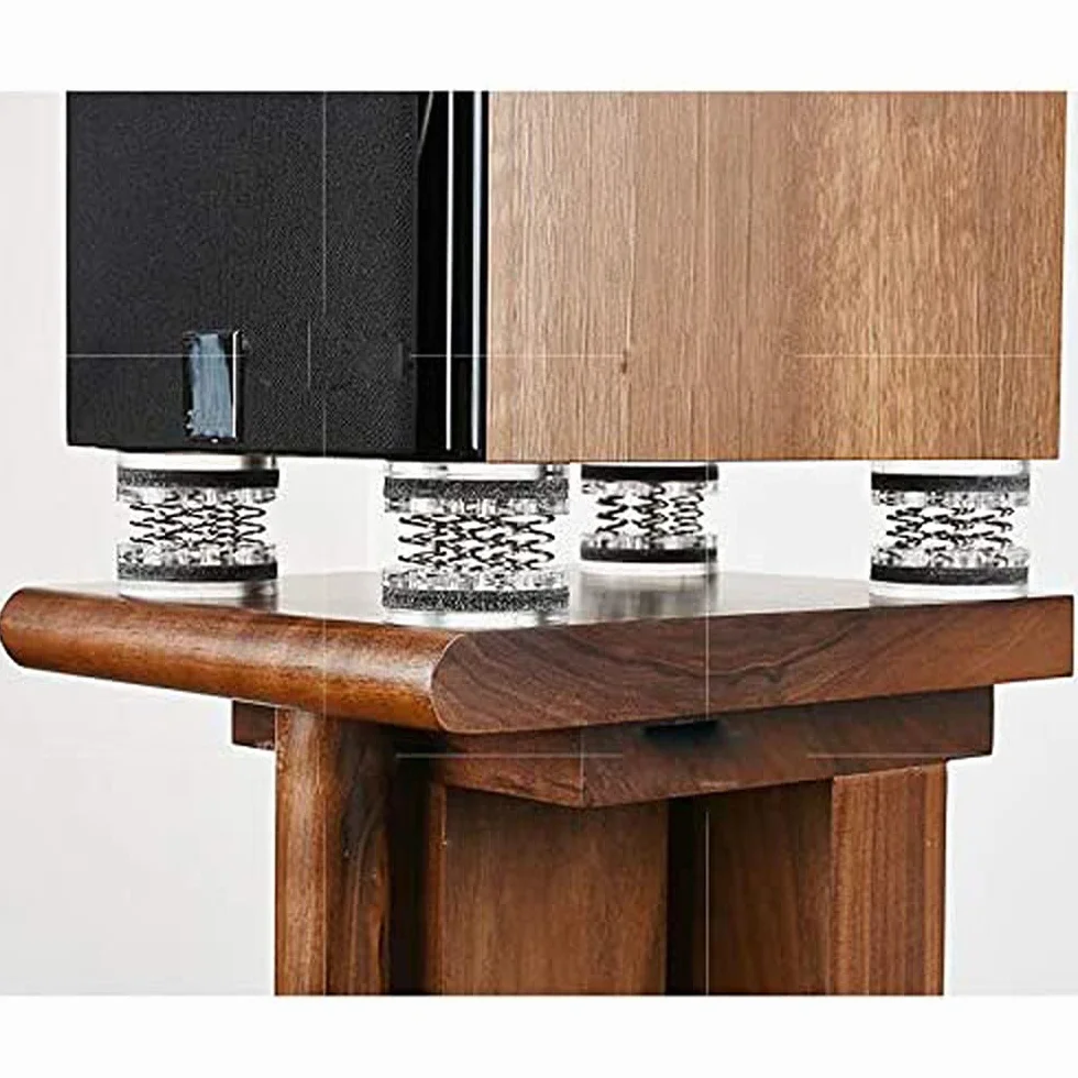 Viborg 4 piedini isolanti per altoparlanti antivibrazioni subwoofer amplificatori isolamento audio a molla