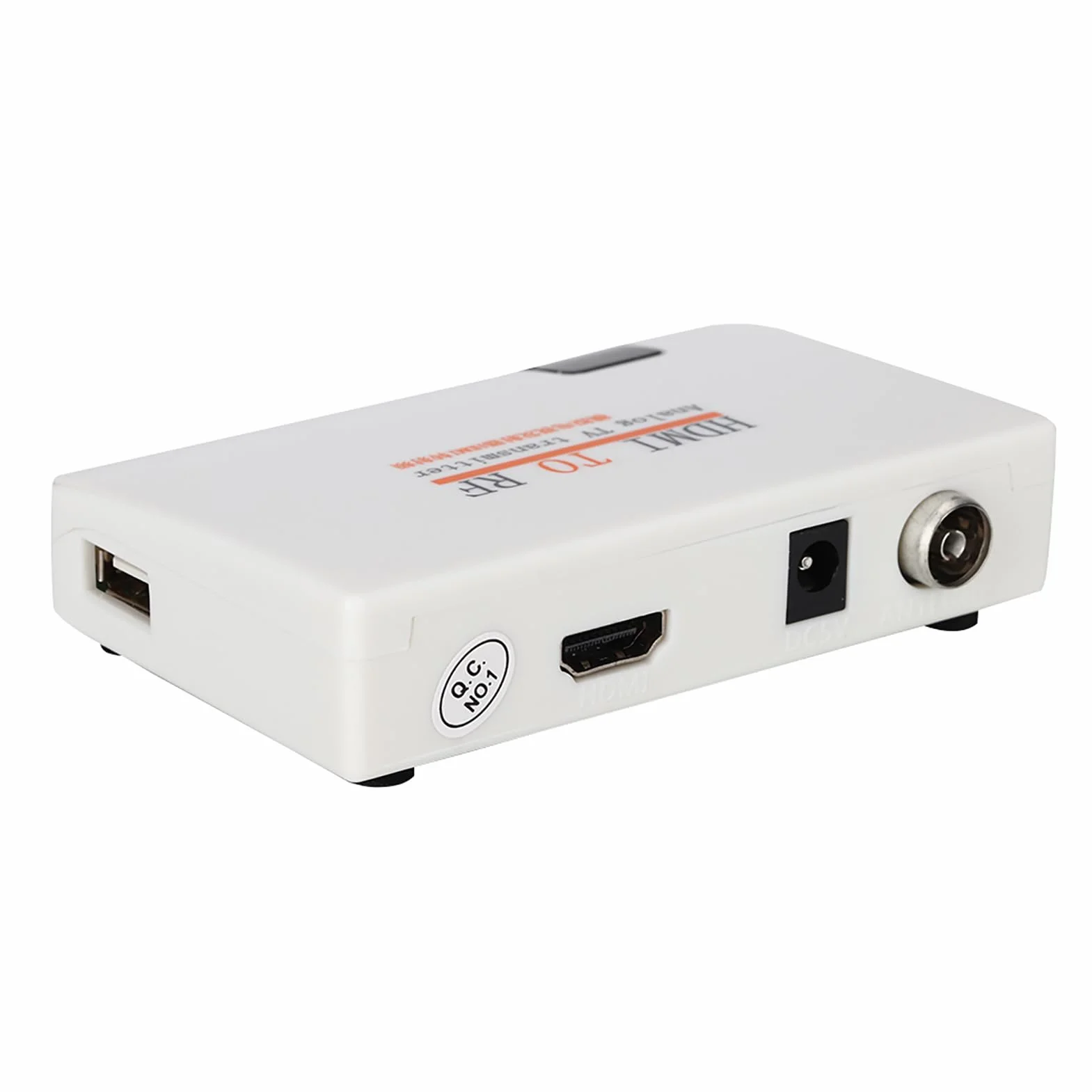 Modulatore HDMI RF Convertitore Coassiale da HDMI a RF Adattatore 1080P per Console di Gioco Dvd Set-Top Box (Spina UE)