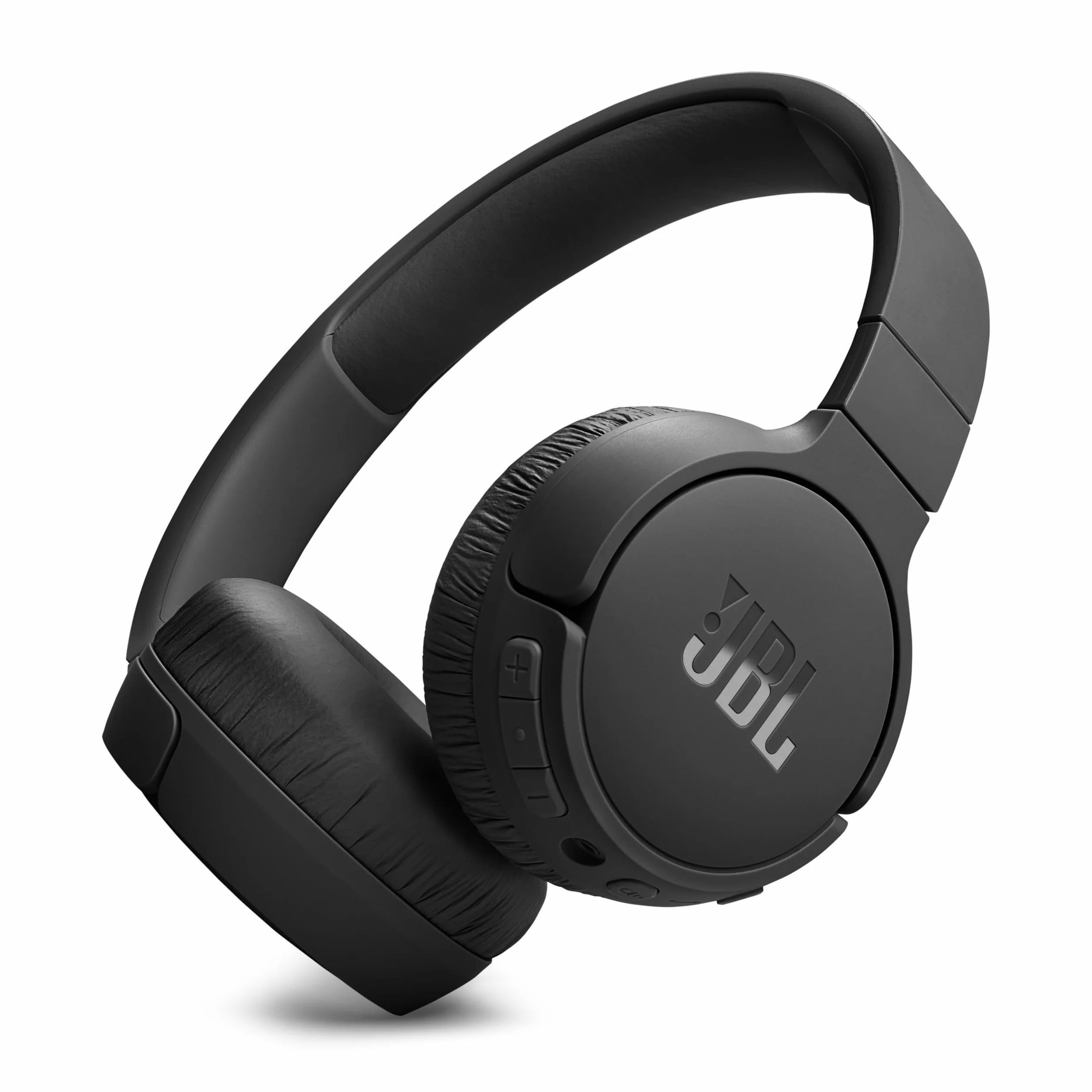 JBL Tune 670 NC Cuffie On-Ear Bluetooth Wireless, con Cancellazione Adattiva del Rumore, SmartAmbient, VoiceAware, JBL Pure Bass Sound, Connessione Multipoint, fino a 70 Ore di Autonomia, Nero