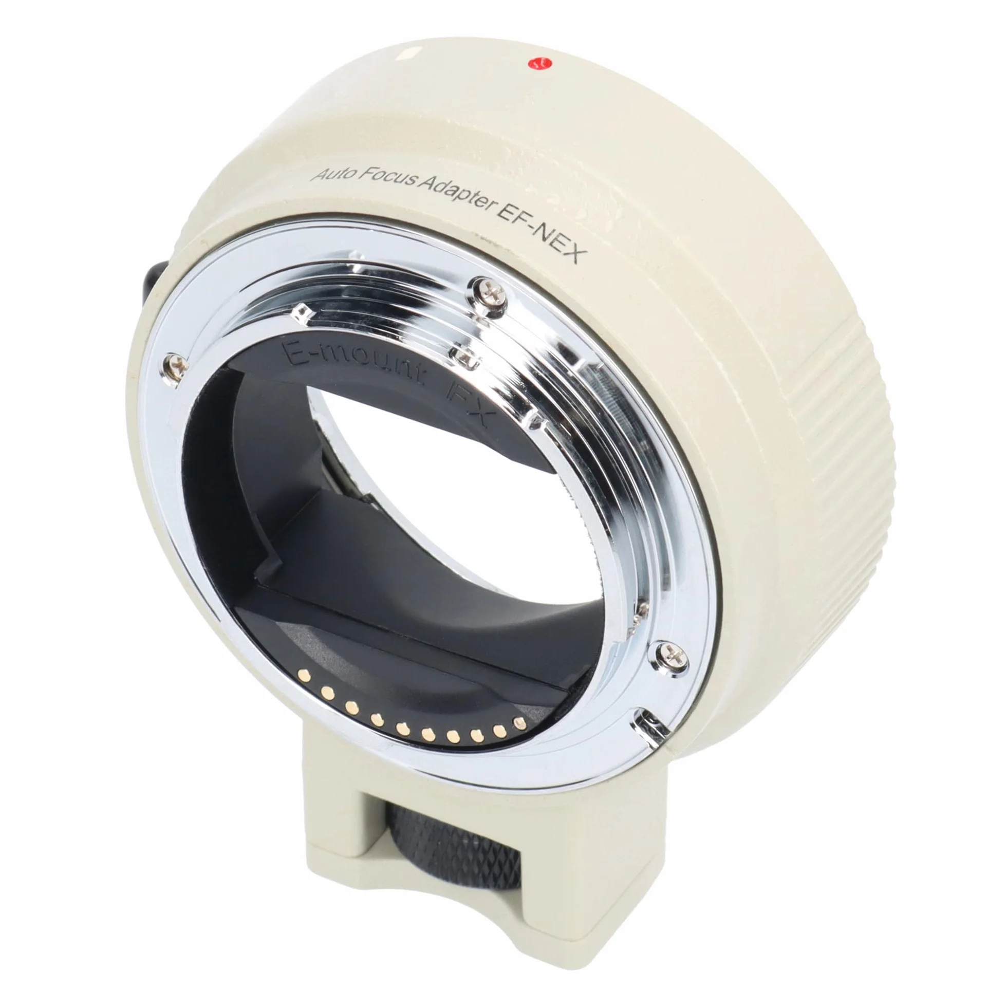 ayex Adattatore per obiettivo AF autofocus compatibile con obiettivo Canon EF/EF-S compatibile con fotocamera Sony E-mount EF-NEX II bianco