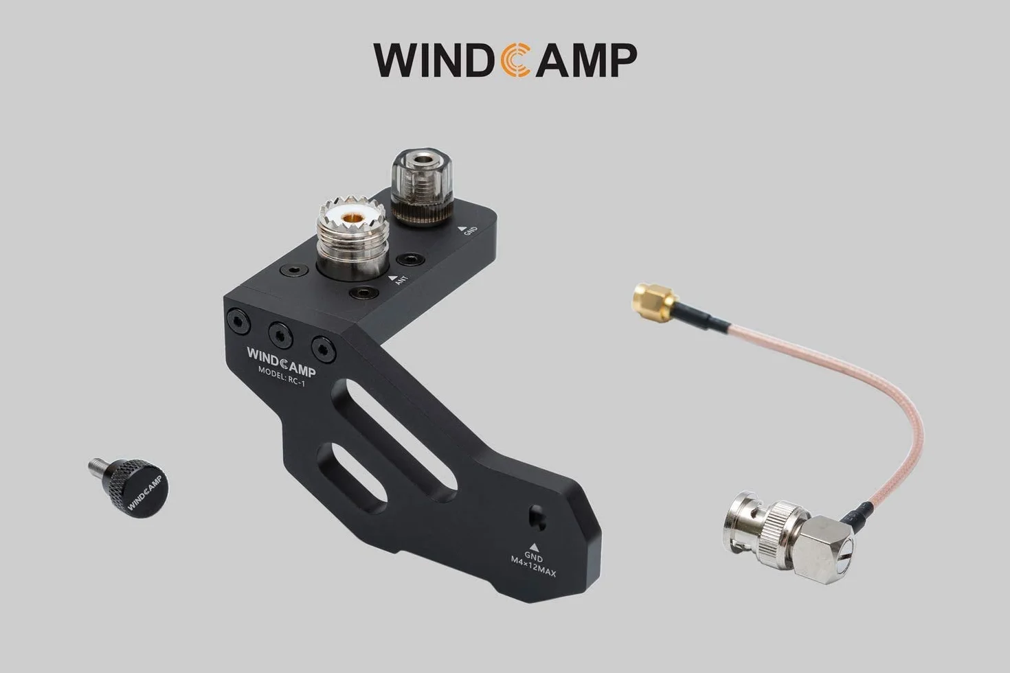 WINDCAMP - Supporto antenna a sgancio rapido per ICOM 705 IC-705