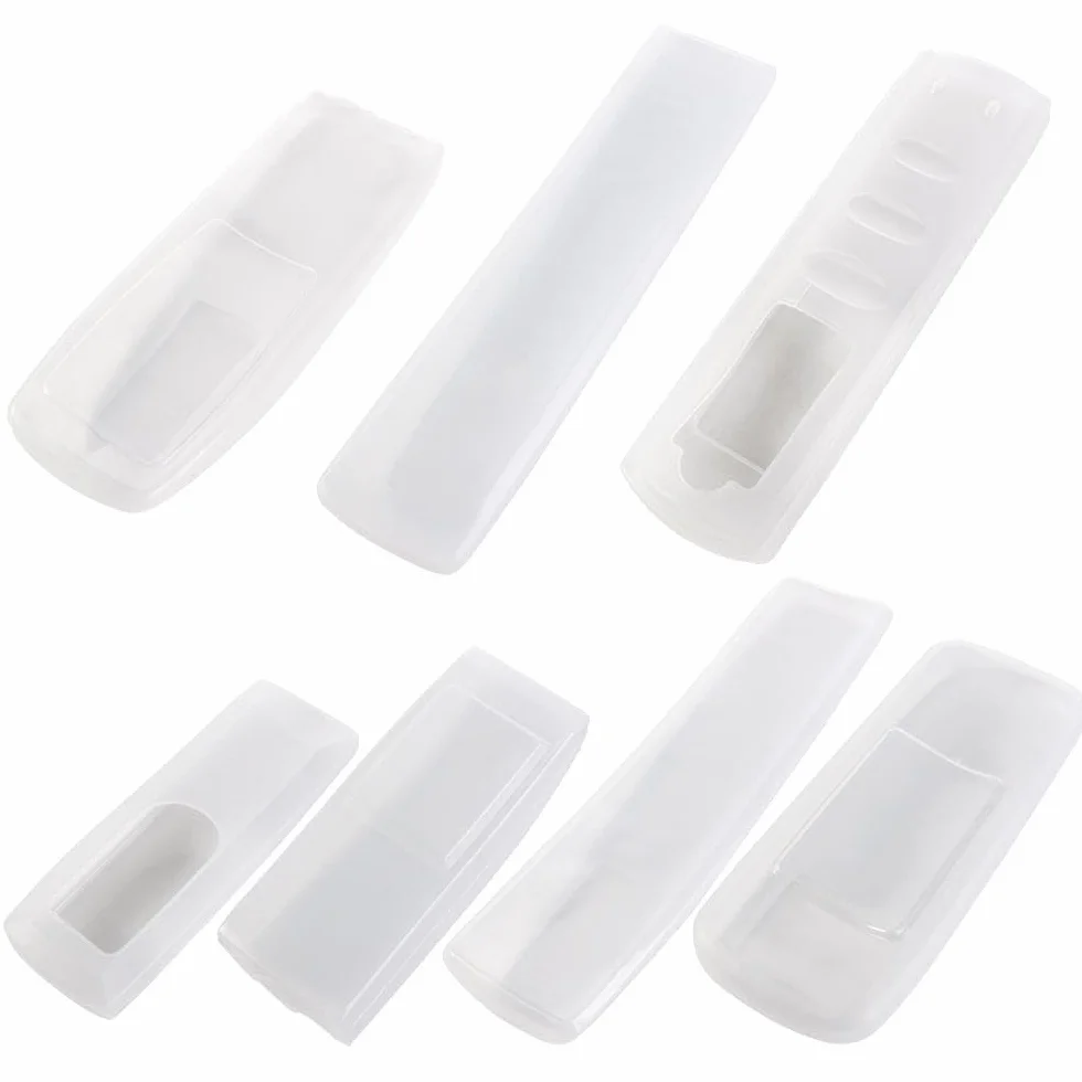Custodia protettiva in silicone impermeabile per TV condizionatore d'aria, antiscivolo, impermeabile, antipolvere, custodia protettiva per telecomando (16 x 5 cm)