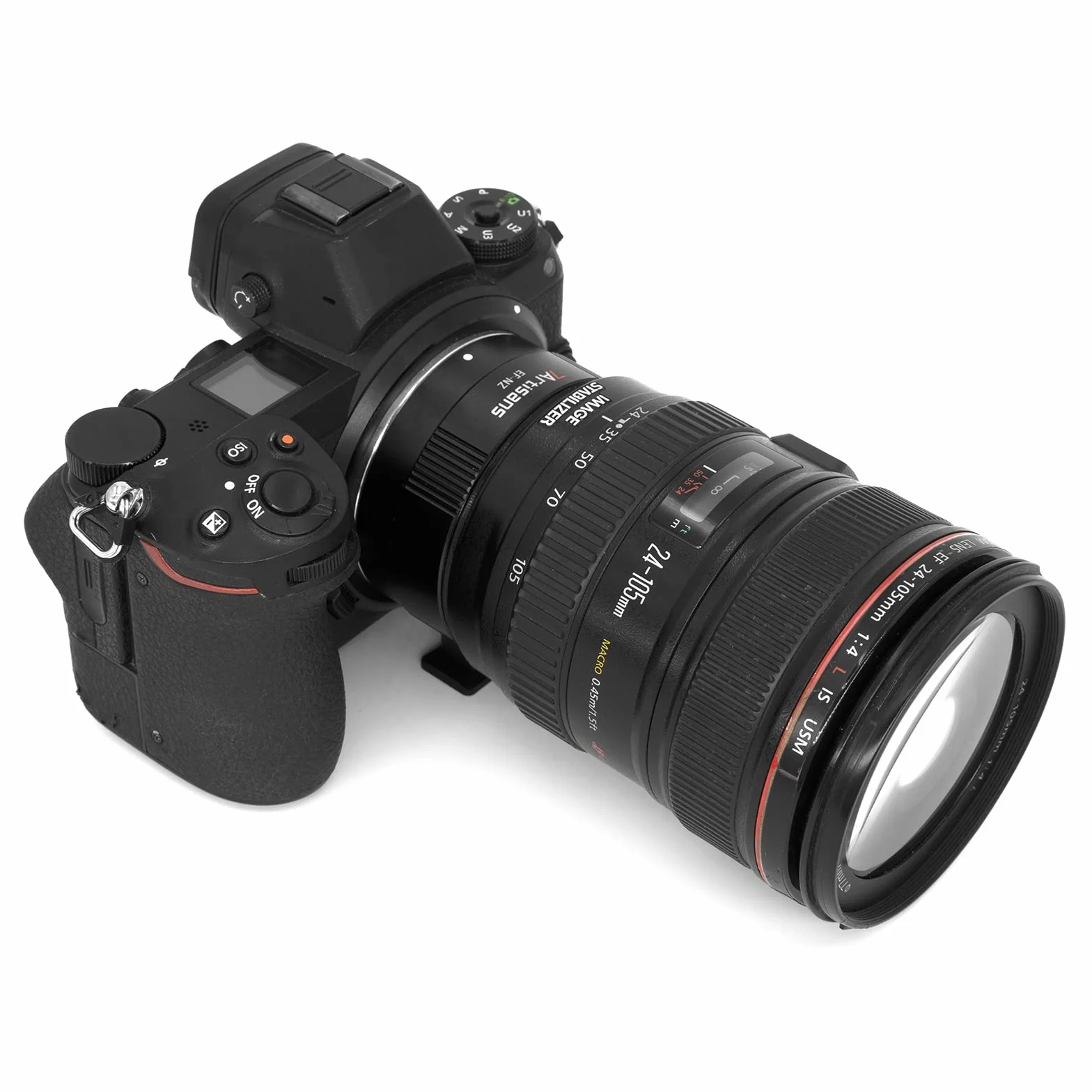 7artisans EF-NZ - Adattatore per obiettivo con messa a fuoco automatica, anello convertitore, compatibile con obiettivi Canon EF/EF-S e fotocamera Nikon Z-Mount per Z5 Z6 Z7 Z6ll Z7ll Z9