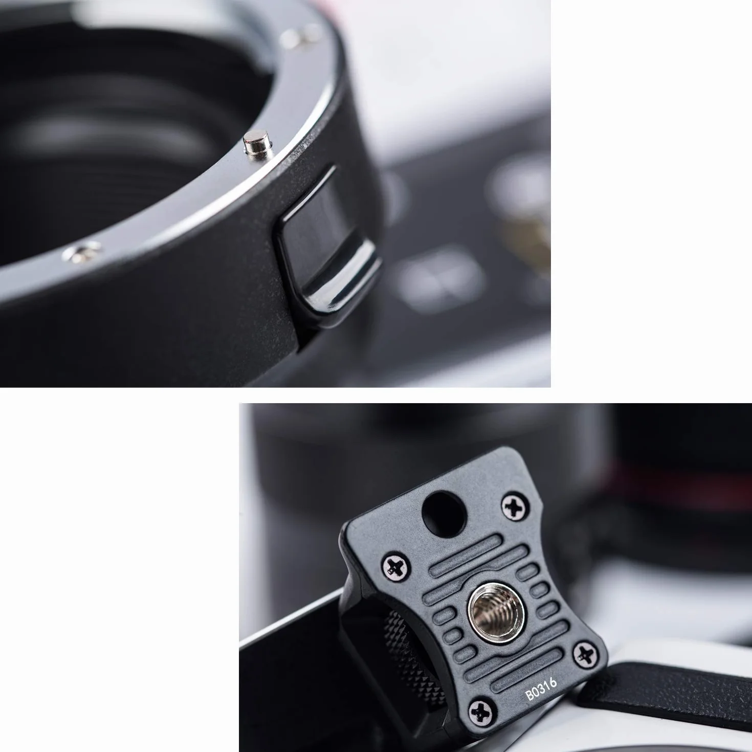 VILTROX Mount Adapter EF-EOS M,Autofocus Adattatore Obiettivo Convertitore per Canon EF/EF-S Lente a Canon EF-M Mount Fotocamera EOS M M3 M5 M6 M10 M50 M100